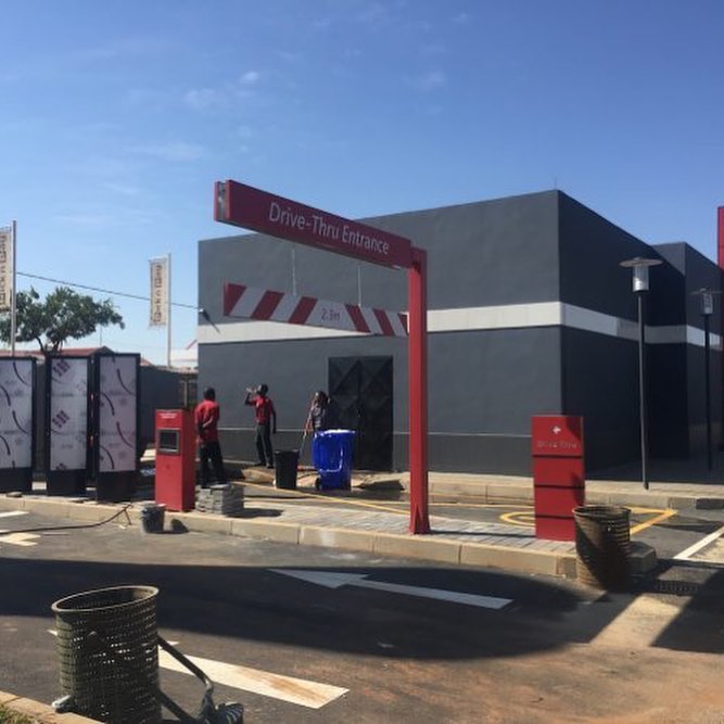 #lightsteelframe - #kfc in South Africa. www.futurecon.co.za