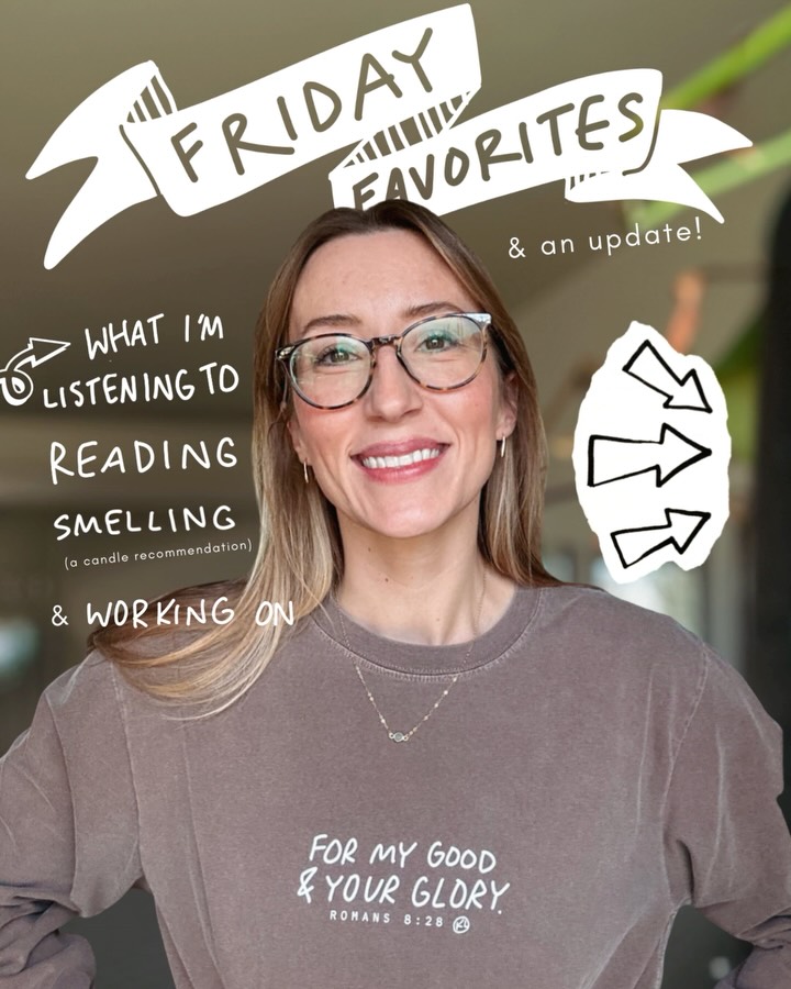 Here’s some things I’ve been loving lately, beauty that’s bringing me all kinds of joy during a sad season. So enjoy! Or skip past. Not an attempt to influence, but definitely an attempt to share beauty and light in this sometimes dark and ugly world.
Swipe to see what I’m listening to, smelling (my Dollar General candle recommendation for the spring), what I’m reading, and what I’m working on.
And for my fellow #HolyScribblers, this month’s writing prompt: Holy Hungers.
As always, I’ll take your recommendations! What’s bringing you joy and light during the muddy end of spring?