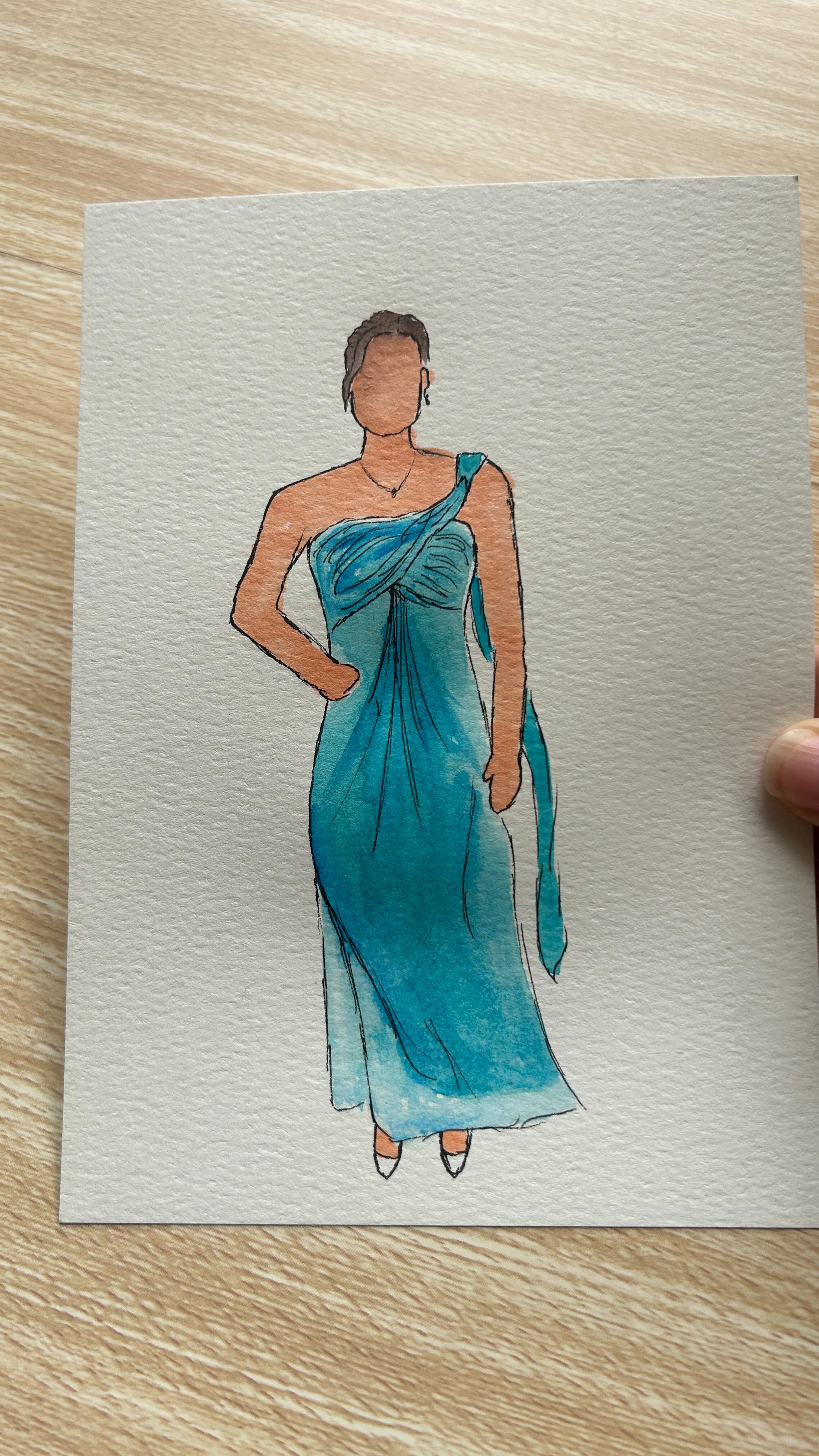 day 26: marietta!
it’s official i love doing these portraits! if you’re an individual and would like to see yourself drawn in this series, make sure to follow me, like this post and send me your photo!!
thanks to marietta for being today’s portrait!
#2026bride #weddingfavor #guestportraits #liveweddingpainter #watercolor