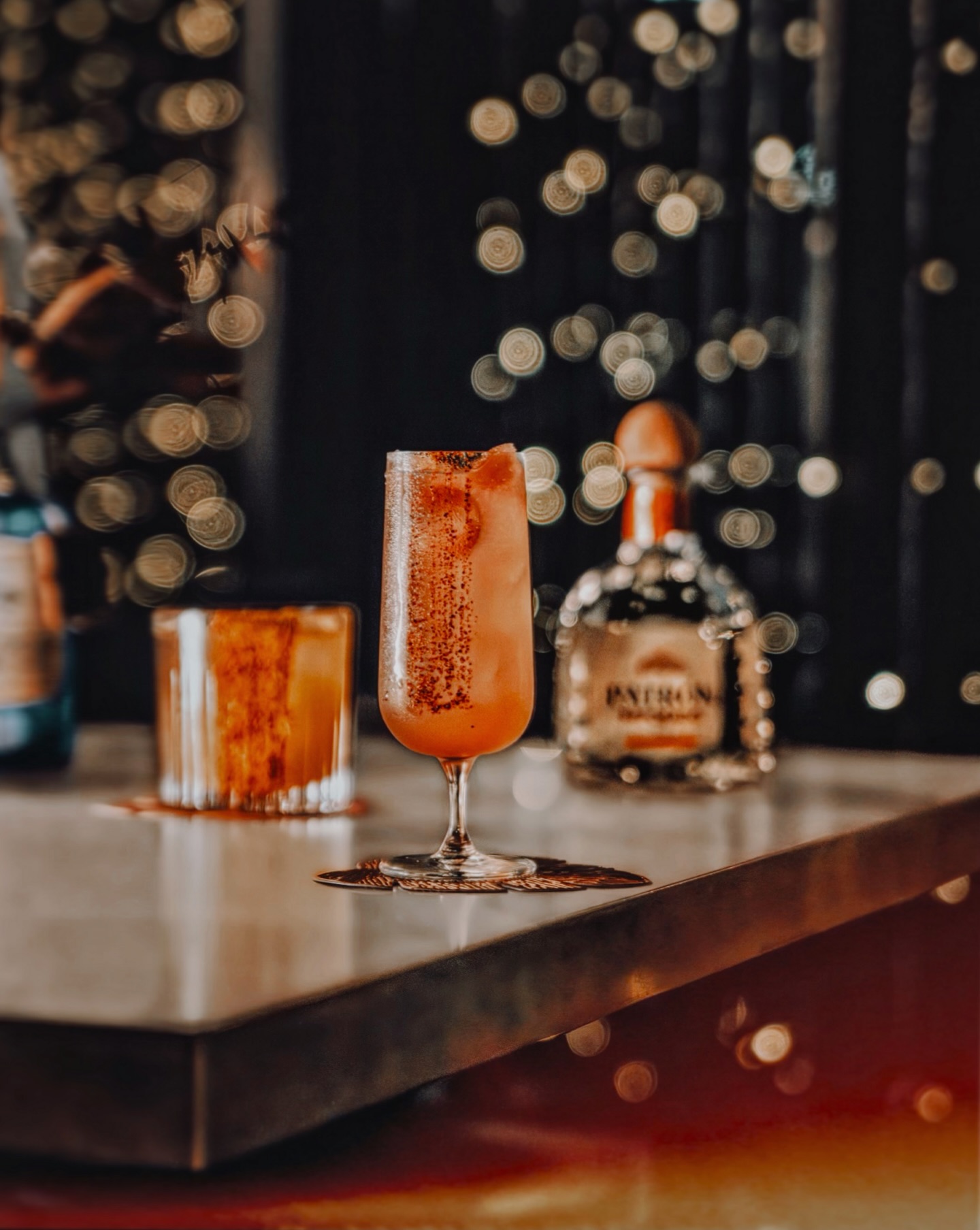 It's Margarita month! Have you tried our specials yet? The lychee margarita is a fave, paired with cranberry, rosemary, and patron ice cubes... Minis available until March 23rd.