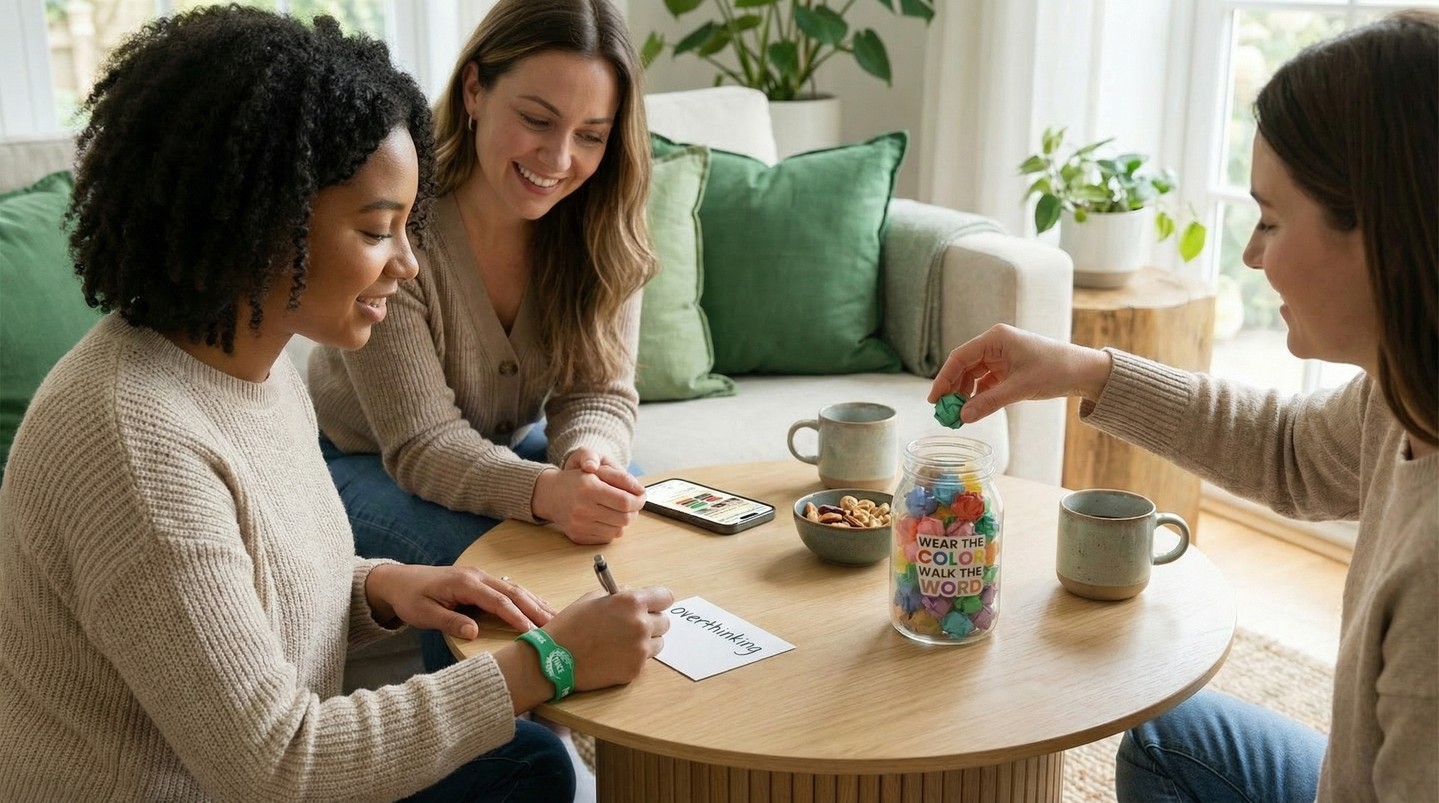 💚 LENT DAY 27 — PEACE (GREEN) ⏰ 1:11 Pause:�At 1:11, we pause together and rest. Join the BTH Community Reflection Wall: "Today I noticed how often my mind runs ahead trying to solve tomorrow before it arrives. Writing “overthinking” on the card made me take a breath. At 1:11, I crumpled it and asked God to quiet the noise in my head. Wearing green reminded me that peace isn’t about having every answer, it’s about trusting God with the ones I don’t have yet. Sometimes peace begins with letting go." 💚 #BTHColorOfTheDay #Peace #CrumpleTheHabit #FruitOfTheSpirit #Lent
Join Here: https://bth111lenthabittracker.base44.app/Home