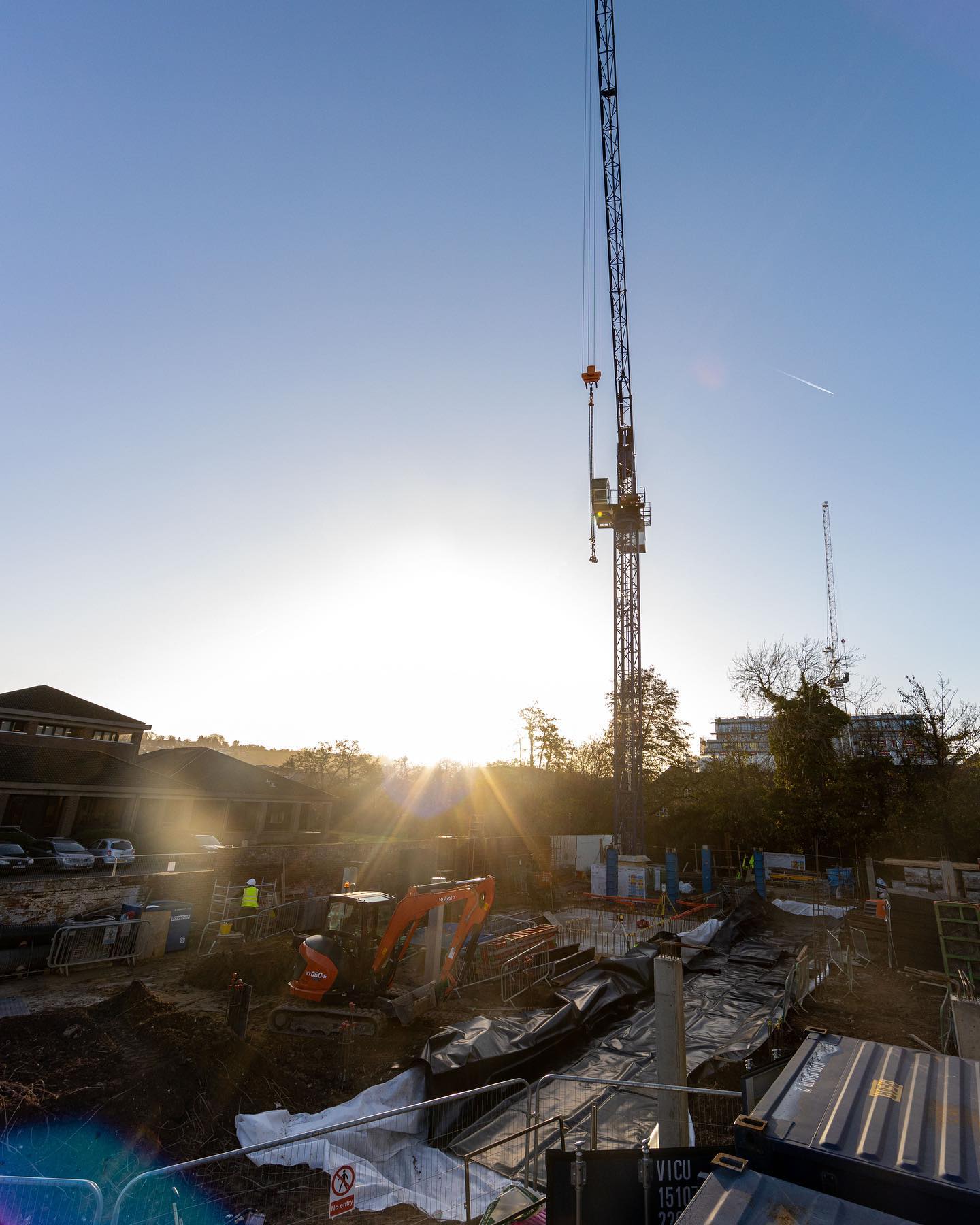 Progress in pictures. Really happy with how the fair faced columns come out, a little bit of making good and they will look stunning! 👌🏼
.
These columns will be wrapped in insulation so we are treating them as the samples for the above floors. We are trialing a GGBS vs Limestone blends from various suppliers to try and get the whitest finish on our fair faced 👌🏼
.
.
.
#groundworks #construction #excavator #digger #concrete #civilengineering #planthire #builders #heavyequipment #drainage #building #earthmoving #excavation #constructionworker #constructionlife #diggers #dailyconstruction #excavators #earthworks #fpvdrone #fpvdrone #craneoperator