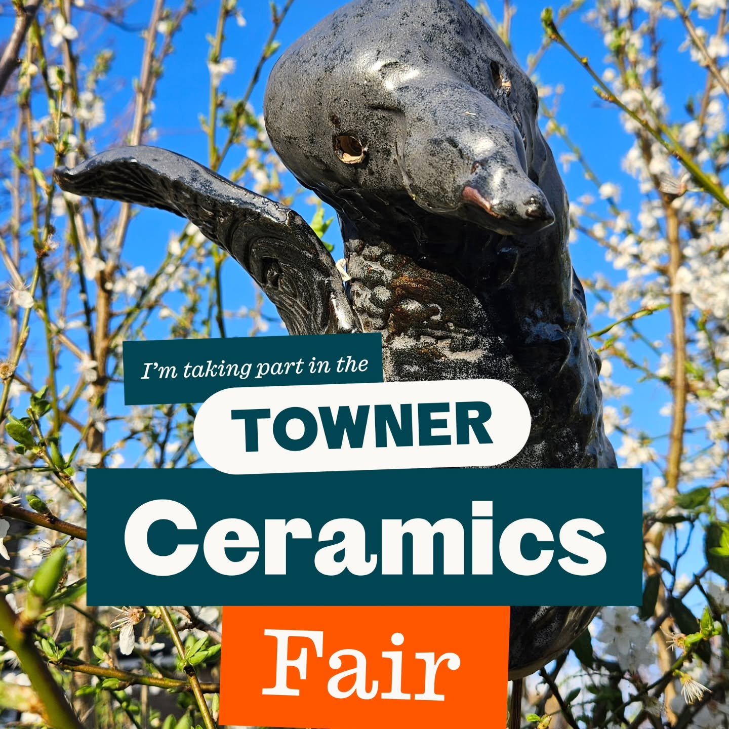 It's this weekend @townergallery
Open Saturday and Sunday 10am to 4pm
Join us and 30 independent makers showcasing their latest collections at what is set to be a real treat for pottery lovers and anyone looking for a special gift - remember it's Mother's Day tomorrow!
We have a display of birds and flowers made by the artists from @inspiresussex who work with us every Tuesday at the studio. All sales support our continued work with Inspire.