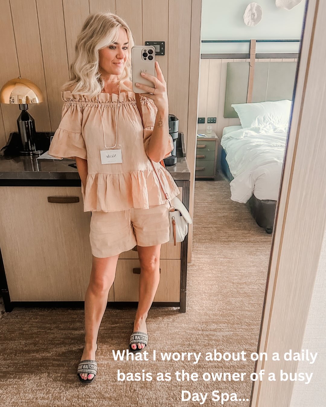 Perspective - I worry so much as a mother and business owner that I forget I am actually living out my wishes, hopes and dreams 💭 every one of them x