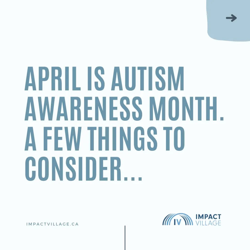 Please share in the comments how you can demonstrate autism acceptance this month (and every month) in your community.