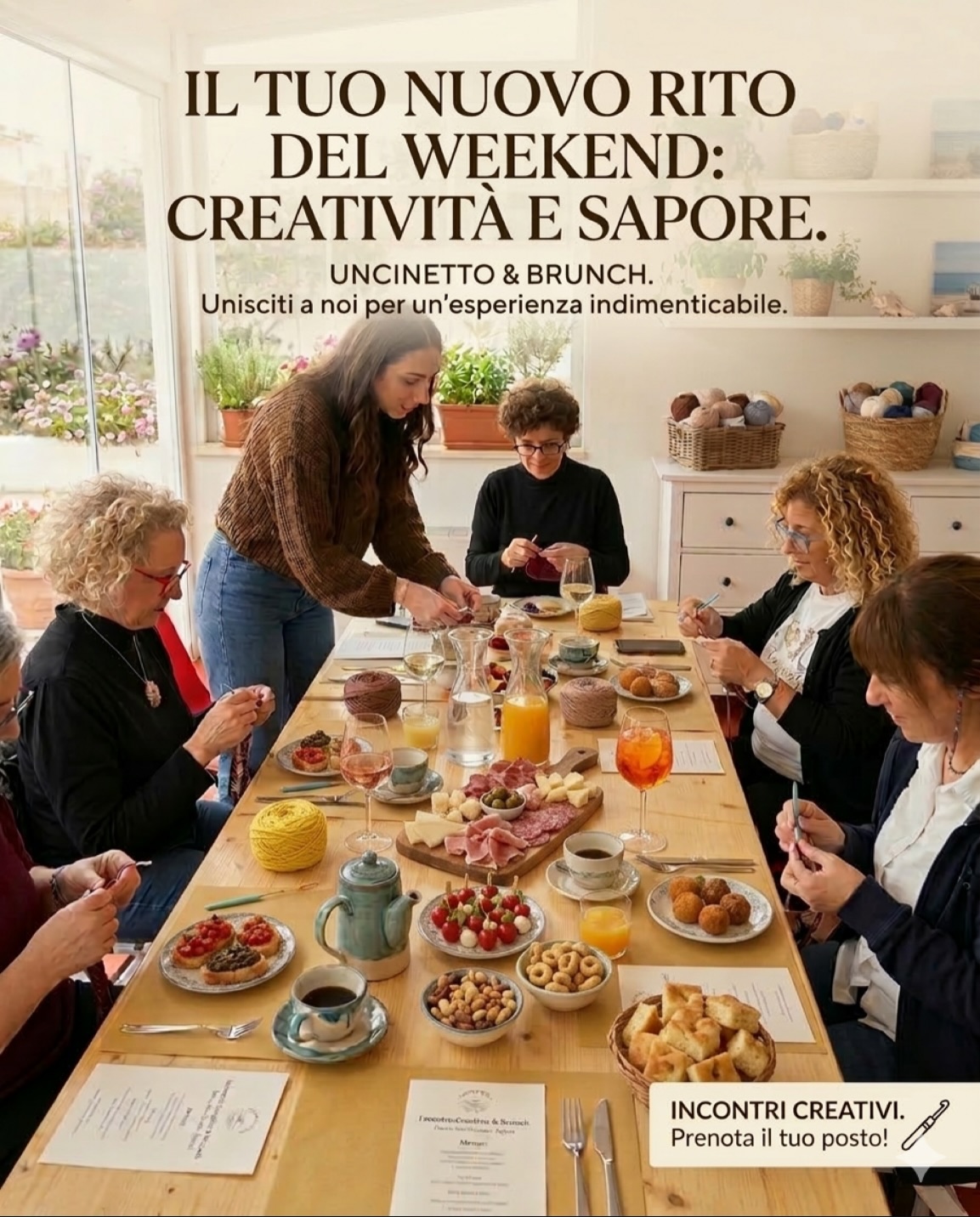 Fermi tutti! 😱 Ieri vi ho lanciato una mezza idea e mi avete travolta con un entusiasmo incredibile. Grazie di cuore! ❤️
Visto che non stavo sognando, ho iniziato a fare sul serio. Sto immaginando il nostro primo incontro per una domenica di Aprile, così avremo tutto il tempo per organizzarci senza stress! 🗓️
L’idea è quella di un gruppetto di creative per stare bene insieme (indicativamente ore 11:00 - 16:00). Penserò a dei kit creativi che preparerò per voi: proprio per coprire il costo dei materiali e della location, ci sarà una piccola quota di partecipazione (vi darò i dettagli precisi appena avrò il posto!) 🧶✨
AIUTATEMI CON LA LOCATION! 📍
Votate nel sondaggio qui sotto, ma solo se siete realmente interessate a partecipare, così mi aiutate a non finire nel pallone con l’organizzazione! 😅👇
Dove ti verrebbe più comodo? 🧶
•••
#terracina #sanfelicecirceo #uncinettoitalia #brunchcrochet #crochetcommunity