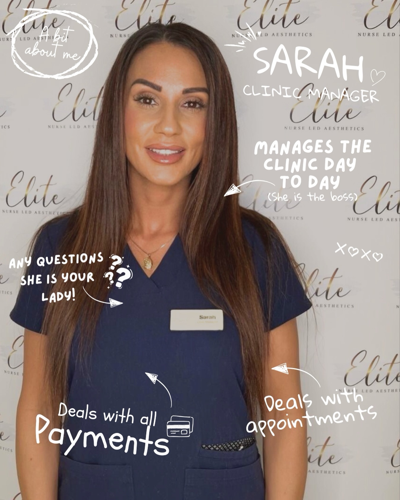Meet Sarah – The Boss Behind the Scenes! ✨
Ever wondered who keeps everything running smoothly at Elite Nurse Led Aesthetics? 👀
Say hello to Sarah, our amazing Clinic Manager! 💉✨
She’s the one making sure your experience with us is seamless from start to finish:
💳 Handles all payments
📅 Organises all appointments
📋 Manages the day-to-day running of the clinic
💬 Your go-to lady for any questions you may have
Basically… if you need anything, Sarah has you covered! 💙
Next time you visit the clinic, make sure you say hello! 👋
📍 Elite Nurse Led Aesthetics – Wakefield
✨ Ready to book your treatment?
Send us a DM, call the clinic, or click the link in our bio to book your appointment today!
#EliteNurseLedAesthetics #WakefieldAesthetics #MeetTheTeam #AestheticsClinic #WakefieldBusiness