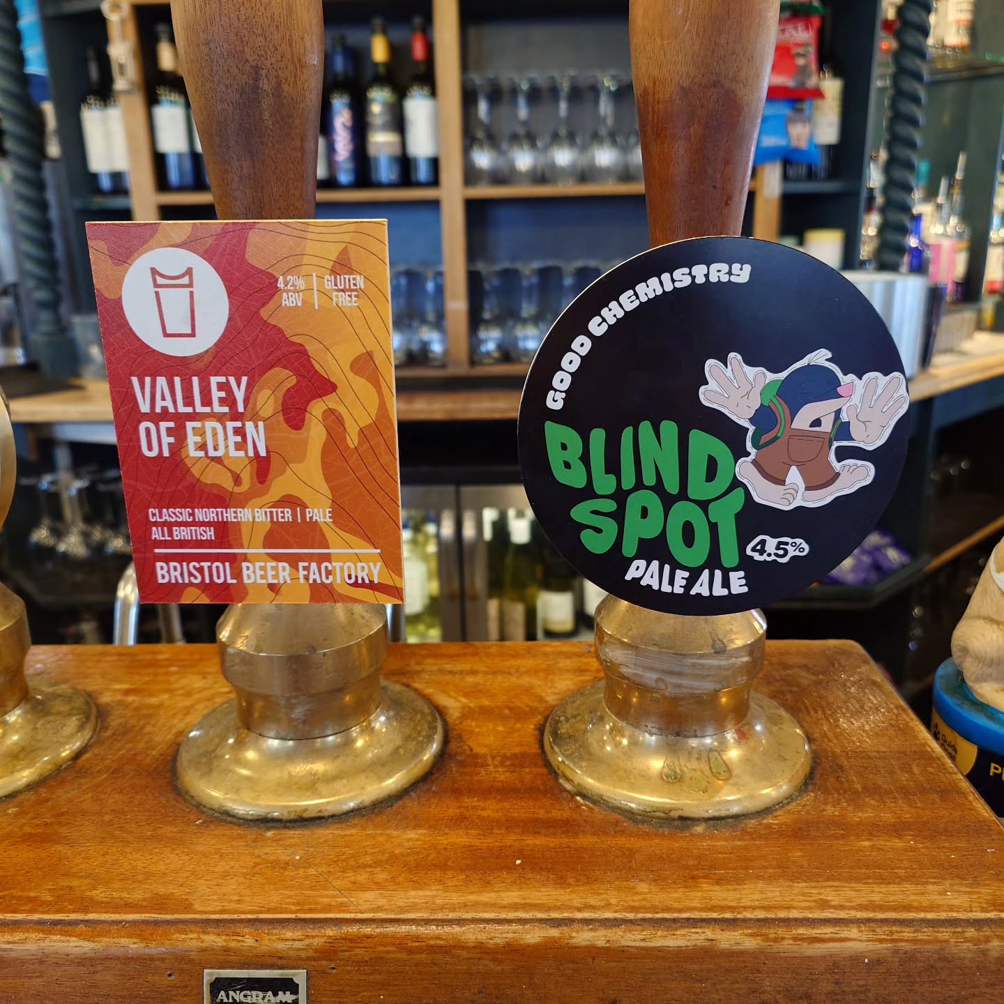 Guest ales for Mother's Day
Valley of Eden GF 4.2% by @bristolbeerfactory
Blind Spot 4.5% by @goodchembrew
