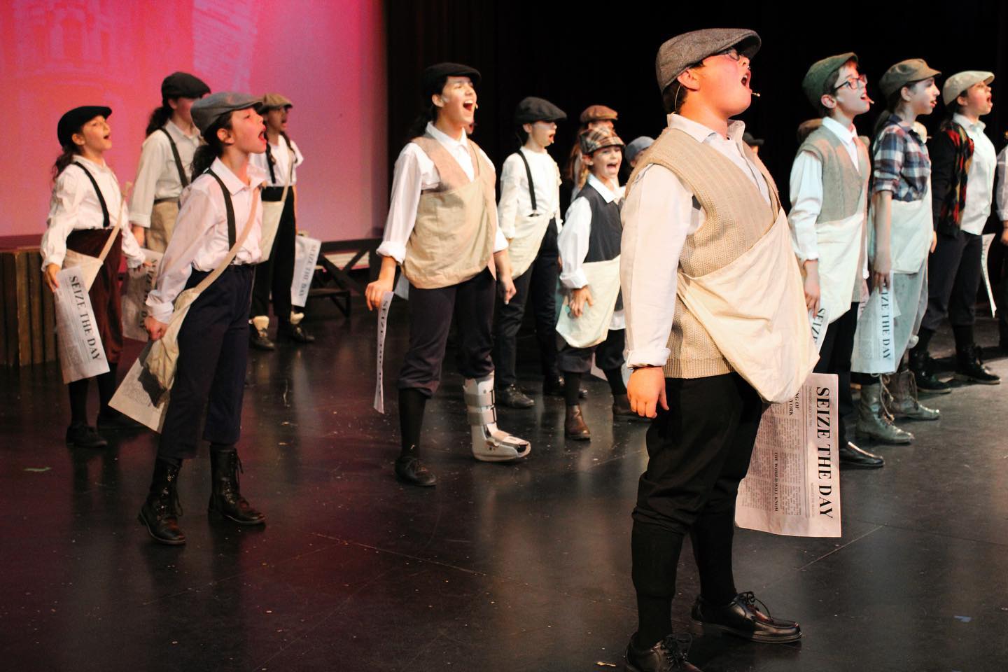 All we can say isโฆ WOW!
Earlier this week, we SEIZED THE DAY and took the stage full force in our 2023 production of NEWSIES JR. This talented group of players continues to raise the bar every year and all their hard work has finally paid off.
๐๐ป Hands up in the comments if you were in the audience for this one.
Have a great summer players! Newsies forever! ๐๏ธ๐ญ