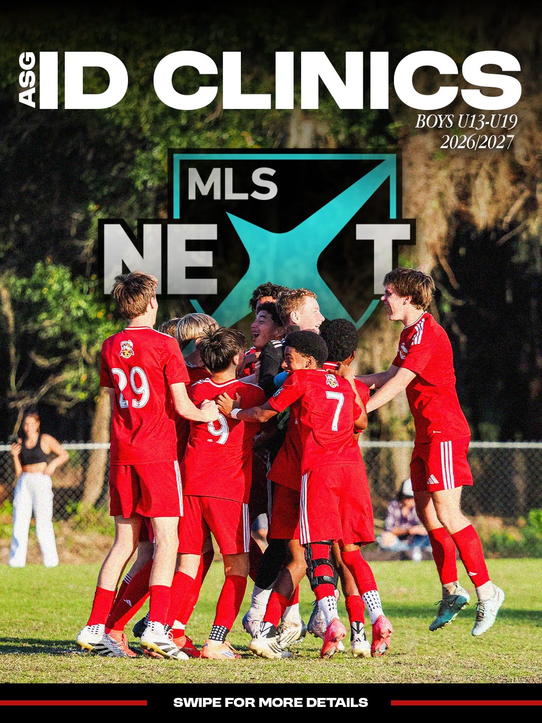 ASG Competitive ID Clinics – 2026/2027 Season 🚨
ASG invites players born between 2008–2014 (January 1, 2014 – July 31, 2014) to attend our ASG Competitive ID Clinics as we prepare for the upcoming 2026 & 2027 MLS NEXT and Region Program seasons.
These clinics are designed to identify players ready to compete at the highest level of youth soccer in our region. Our ASG coaching staff will lead professional training sessions where players can showcase their abilities in a competitive environment.
📋 Important Information:
• Players must attend at least ONE ID Clinic to be considered for MLS NEXT and Region Program player pools
• These sessions are not tryouts, but opportunities to be evaluated and placed into our ASG Competitive selection pool
• Attendance is a required step in the MLS NEXT and Region Program identification process
• 2026/27 coaching staff, league updates, and more will be announced soon
If you believe your player is ready to take the next step in their development, this is a great opportunity to be identified for our competitive programs.
📅 ID Clinic Dates:
• Monday, April 6
• Sunday, April 26
• Monday, April 27
📍 Register to view session times and location details
https://warnersoccer.sprocketsports.com/
📲 Follow us for updates: @asg_fl