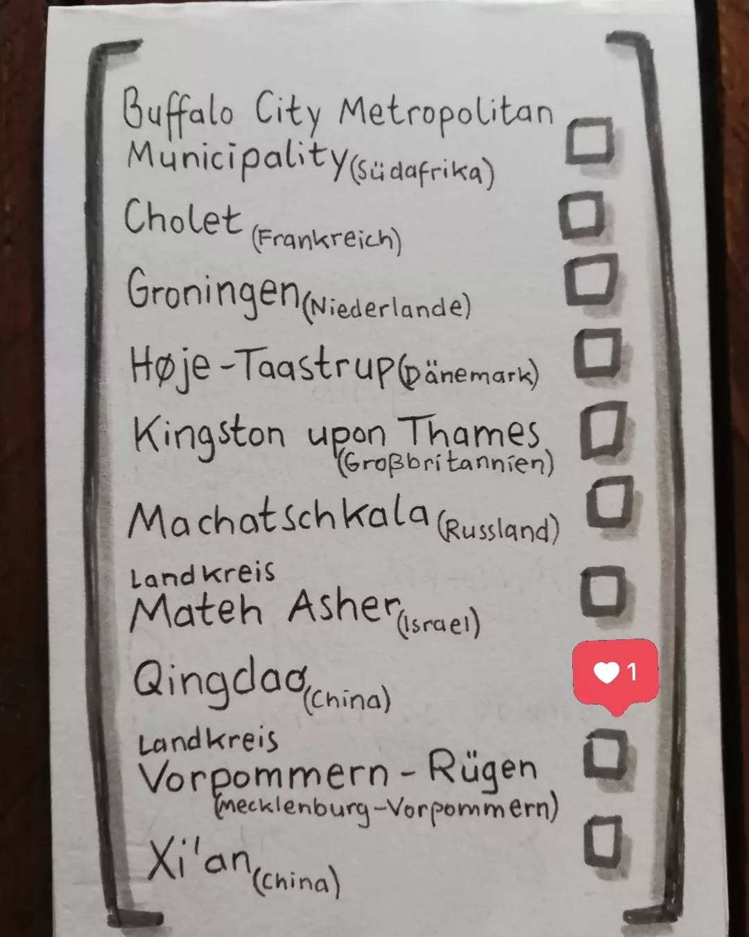 Qingdao (China) | Kulturpartner: Jin Busong
English below
Qingdao: ähnlich bei den Preview-Beiträgen werden hier die Untiefen der analogen Herangehensweise offenbar.
Brief und Kunstwerk von Beate Lama wurden nach Qingdao in China geschickt - kamen aber nicht weiter als nach Frankfurt, wo die Umschläge einen Stempel erhielten, der besagt, dass Sendungen in das gewählte Zielland auf unabsehbare Zeit nicht möglich sind.
Die "Bearbeitung" der Retoure in den Paketzentren nach Oldenburg hat 5-6 Wochen in Anspruch genommen, wobei nicht einmal ein Zollamt involviert war.
Um jetzt schon den Austausch mit China zeigen zu können, haben wir uns entschieden, die analogen Oldenburger Arbeiten mit digitalen Antworten aus China zu zeigen.
Hierbei hat uns die Tochter der Künstler uns tatkräftig unterstützt und die Übersetzungen vom Englischen ins Chinesische und zurück für uns bzw. ihren Vater übernommen.
Wir hoffen, eine komplett analoge Präsentation in der Ausstellung im November präsentieren zu dürfen.
Im November fragen Sie sich? Ja, dann werden alle Werke nochmal in der Stadtbibliothek mit einem anderen Ausstellungskonzept zu sehen sein. Zeitgleich mit dem digitalen Austausch von Oldenburg und seinen Partnerstädten - UN!TE 2022 digitally -.
Wir freuen uns, wenn auch Sie bis zum 17. August Zeichnungen, Bilder und Collagen bestaunen und lesen, wie Kreative immer wieder neue Wege finden. Nehmen Sie die Eindrücke der Ausstellung mit nach Hause und - schreiben uns gerne einen Brief.
Beate Lama
https://beate-lama.de/
Instagram @beatelama
Facebook @beate.lama
-----
Qingdao (China) | Cultural Partner: Jin Busong
Qingdao: similar to the preview contributions, the shoals of the analogue approach become apparent here.
Letter and artwork by Beate Lama were sent to Qingdao in China - but got no further than Frankfurt, where the envelopes received a stamp stating that consignments to the chosen destination country are not possible for the foreseeable future.
The "processing" of the return in the parcel centres to Oldenburg took 5-6 weeks, and not even a customs office was involved.