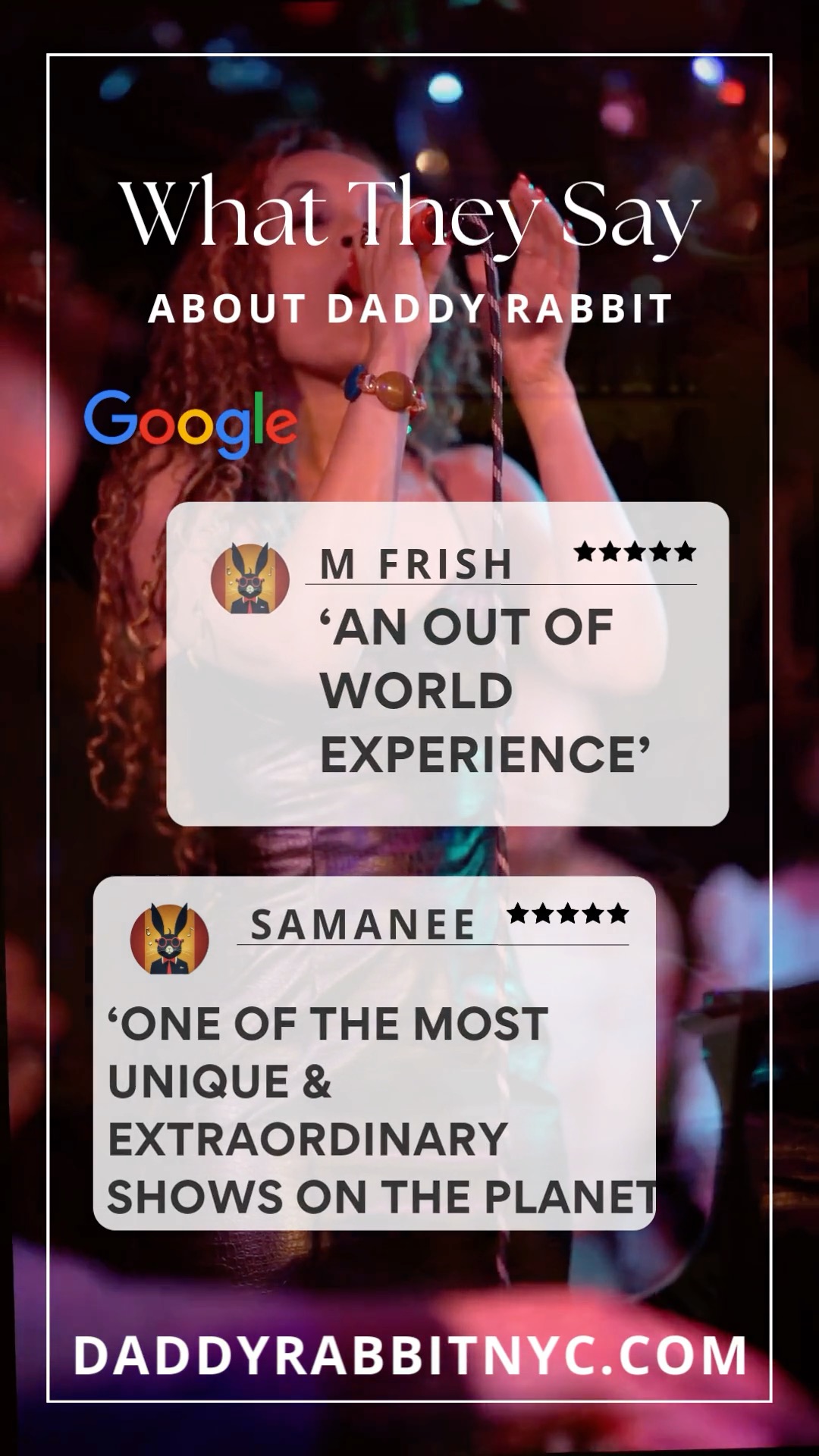 FLASH SALE: Next 10 Daddy Rabbit Tickets will have a 20% discount with PROMO CODE: Flash20 at https://daddy-rabbit.turntabletickets.com. Come to the best live show in NYC #livemusic #nyc #nycmusic #jazz #funk #speakeasy