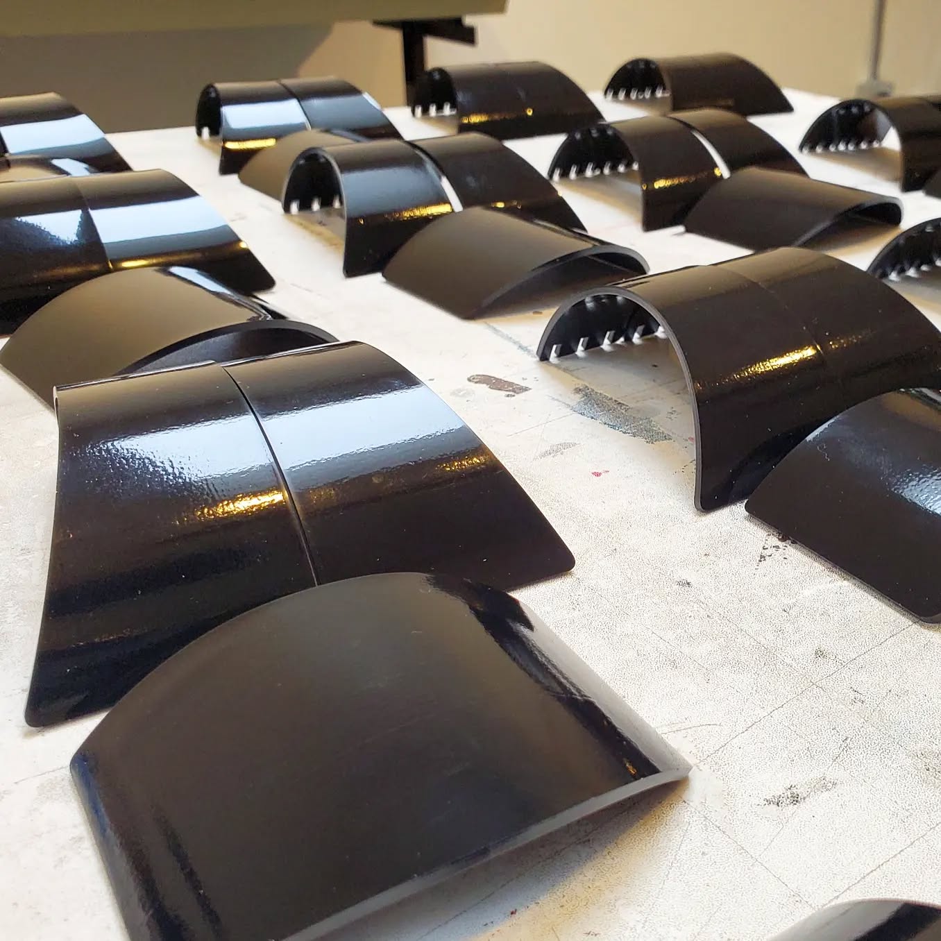 method for heat forming acrylic