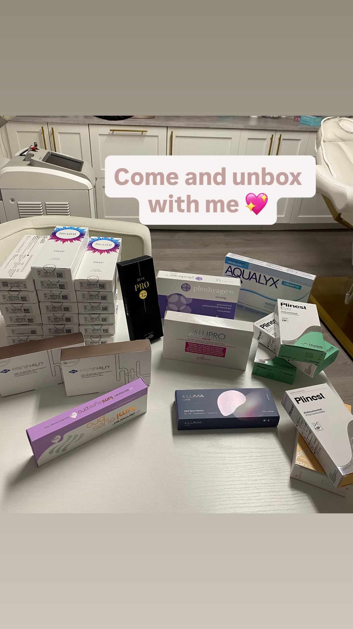 Come and unbox with me 💖#aestheticsbyam