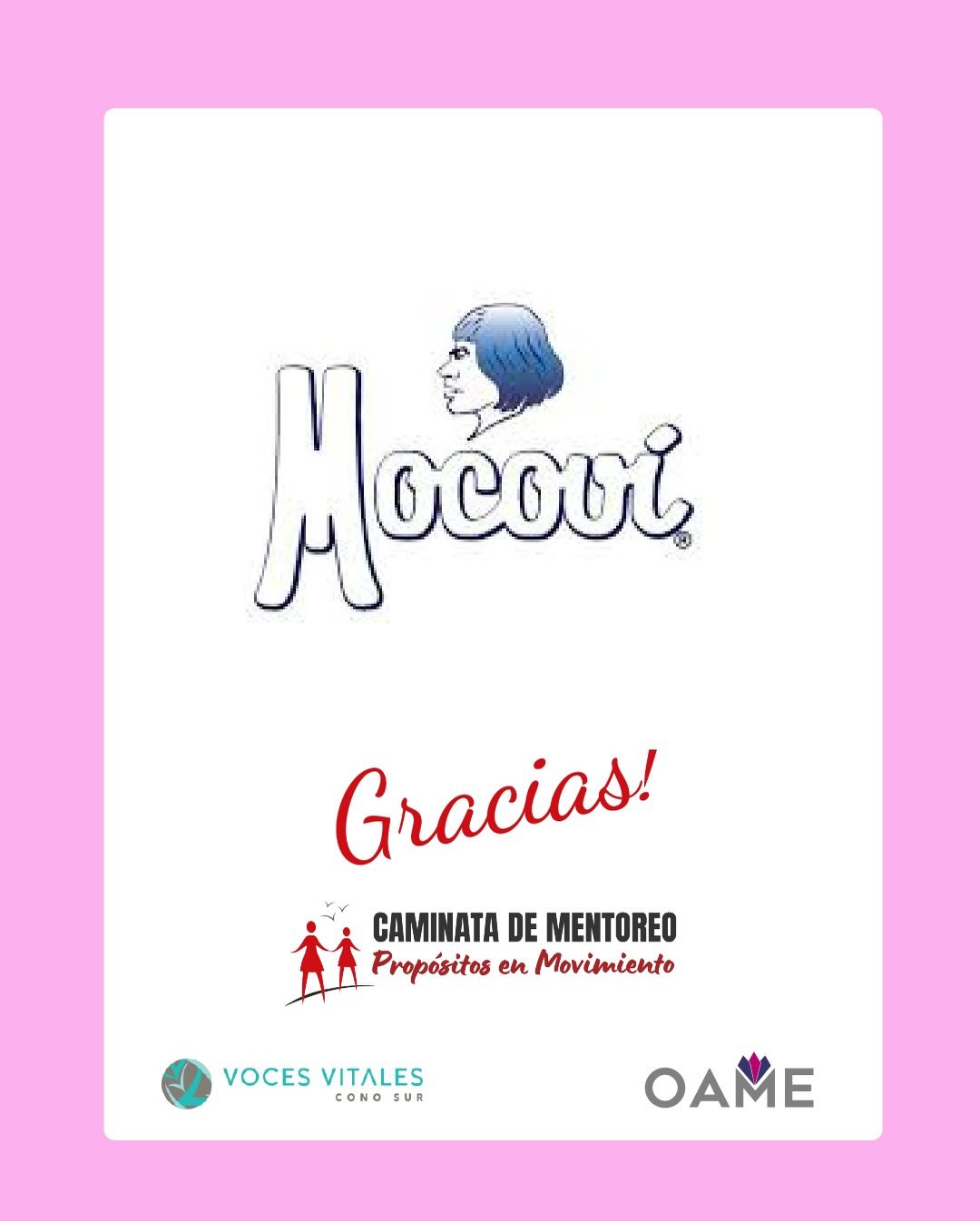 OAME co-organiza 🤝✨
💡🛤️ CAMINATA DE MENTOREO Rosario 2026
de la Fundación Voces Vitales Cono Sur 🔦💟
¡Gracias a las empresas que nos acompañan!
@rostowerhotel
@batalless @dra_stella_batalles
@alborseniorsuites
@czerweny.ar
@lacumbreargentina
@cubusbrokerdeseguros
@naranjax
@productosmocovi