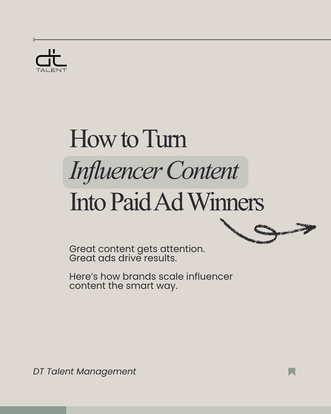 Influencer content can get attention.
But scaling requires more than posting once.
The brands growing the fastest are testing, amplifying, and building paid strategies around the content that works.
We help brands and creators build campaigns that actually scale. Learn more through the link in our bio.
#dttalentmanagement #medicalinfluencers #healthandwellnessbrand #influencermarketing #influenceragency