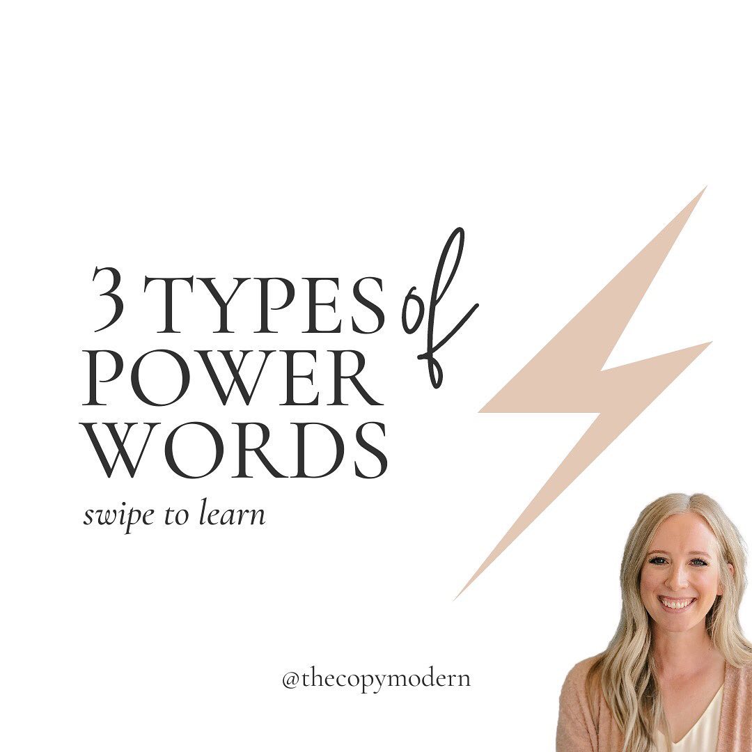 Are you leveraging POWER WORDS in your marketing? Here’s the thing: you can easily find long lists of power words by doing a quick search on the internet. But unless you know *how* to use power words and the *purpose* behind them, you probably won’t use them effectively. Swipe for a crash course in using power words and learn 3 types that can ⚡️amp up⚡️ your message!
#copywriter #copywriting #entrepreneur #entrepreneurship #sanantoniocopywriter #sanantoniosmallbusiness #salescopywriter #websitecopywriter #marketingtips #onlinemarketing #copywritingtips #copywriting101 #contentmarketing #contentmarketingtips #copywritingservice #digitalmarketingtips #marketinghelp #writingtips #smallbusinessmarketing #businessgoals #creativebusiness #smallbiztips #clearcopywriting #clearmarketing #engageyouraudience #powerwords #powerword