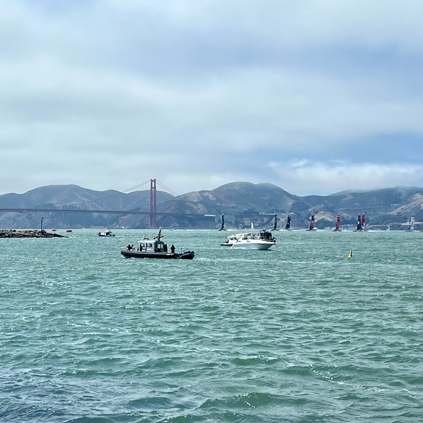 Watched the SailGP Season 4 Grand Final against the stunning backdrop of the Marin headlands and the Golden Gate Bridge. As a landscape architect, I am always inspired and humbled by coastal landscapes.................
