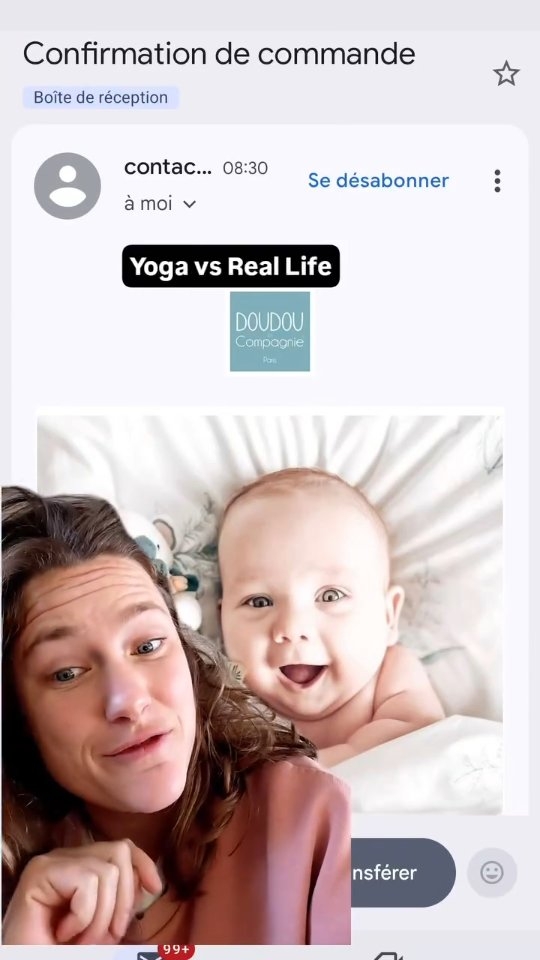 T'as 9 mois et t'arrives pas à appliquer le principe de non attachement alors que t'as mere est prof de yoga ...
#parentingfail #mumlife❤️ @doudouetcompagnie_officiel