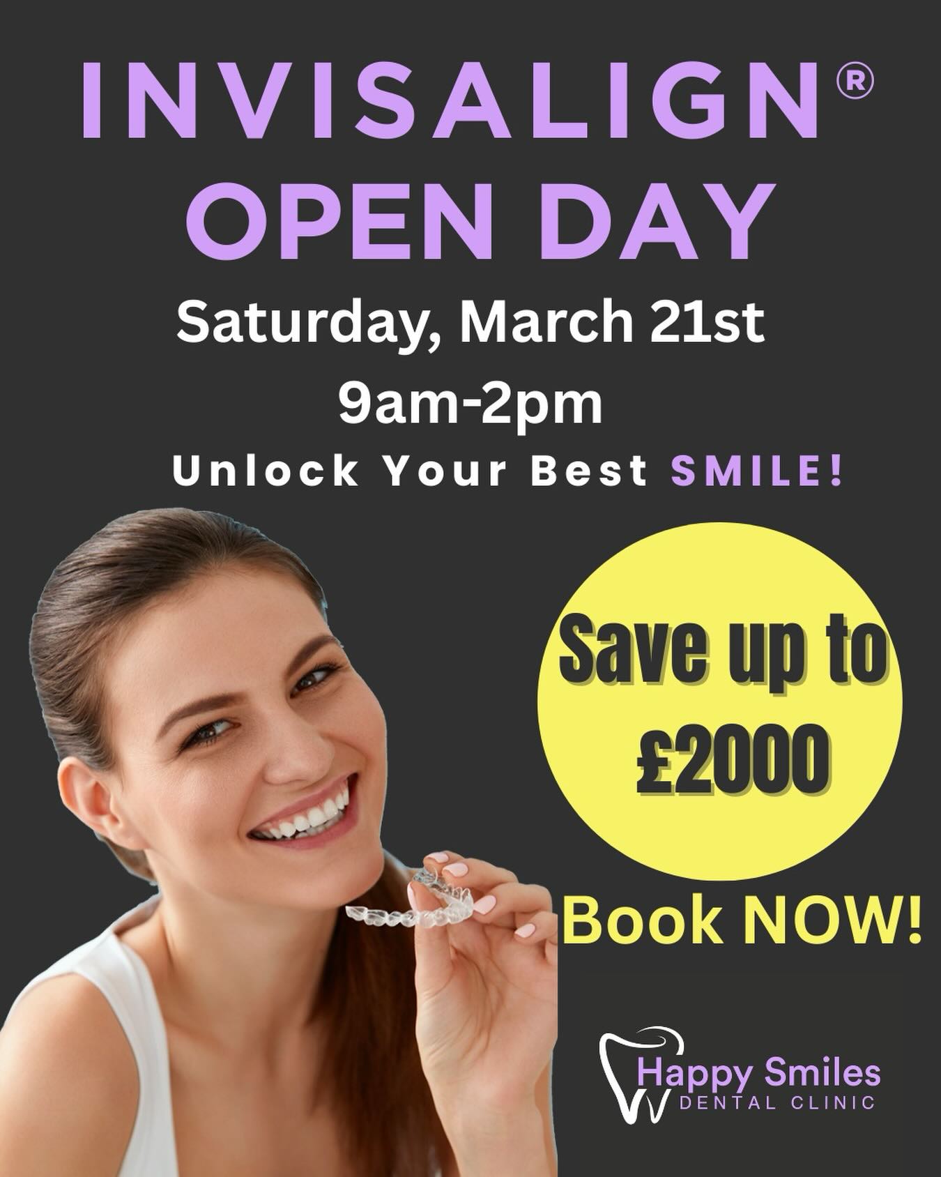 Unlock Your Best Smile🦷😍☺️
Limited Spaces Available, Book NOW!
📍129-131 High Rd, London, N22 6BB
#invisalign #invisalignjourney #invisalignsmile #dentistlondon #invisalignlondon