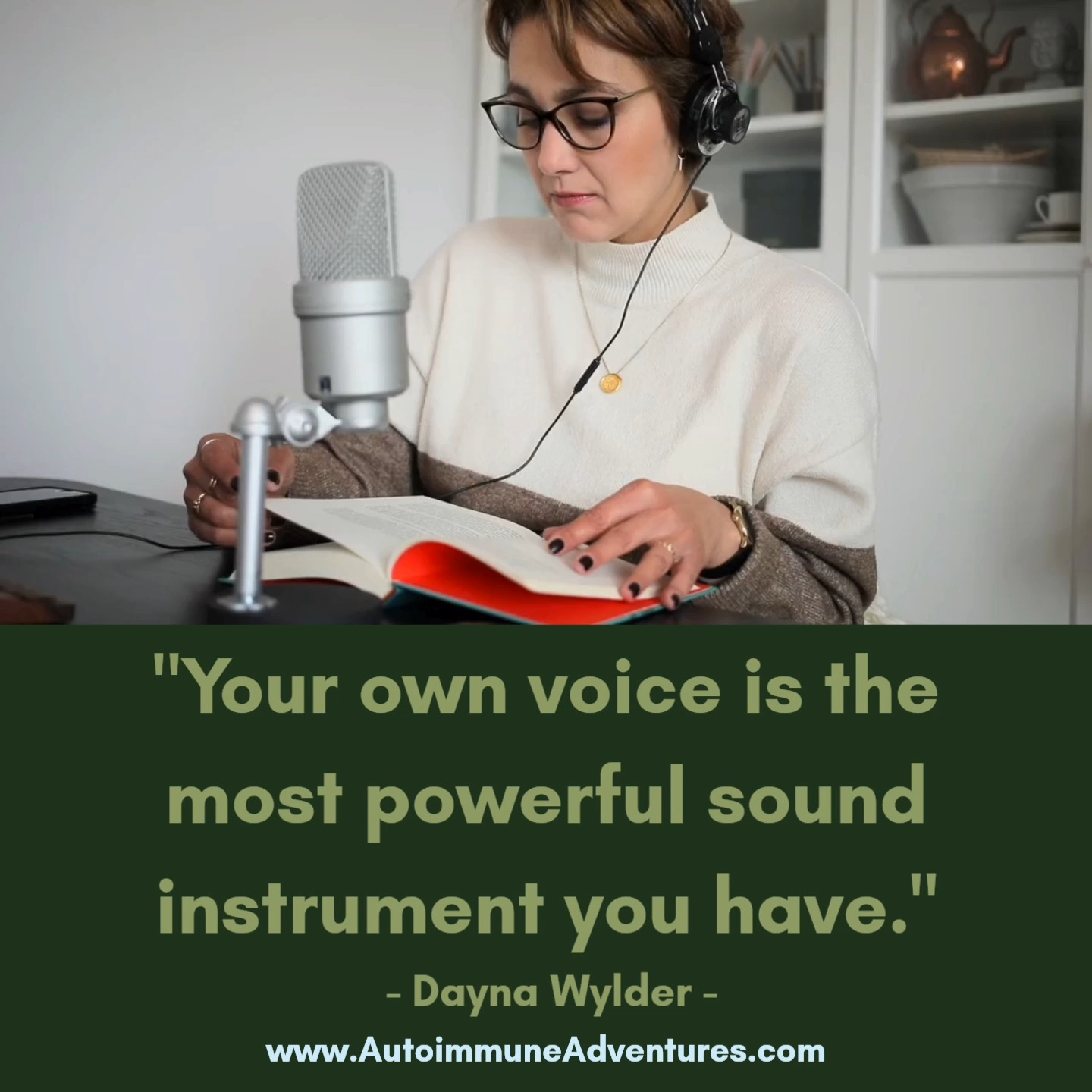 The body responds to sound, breath, and vibration in ways we are still learning to understand.
Humming, singing, prayer, meditation, or simply speaking kindly to yourself can send signals of safety to the nervous system.
Even small practices can help calm the body and support healing.
🎧 Hear the full conversation with Dayna Wylder on Autoimmune Adventures
📅 Episode releases March 17
#AutoimmuneAdventures #DaynaWylder #SoundHealing #NervousSystemHealth #ChronicIllnessHealing #MindBodyHealing