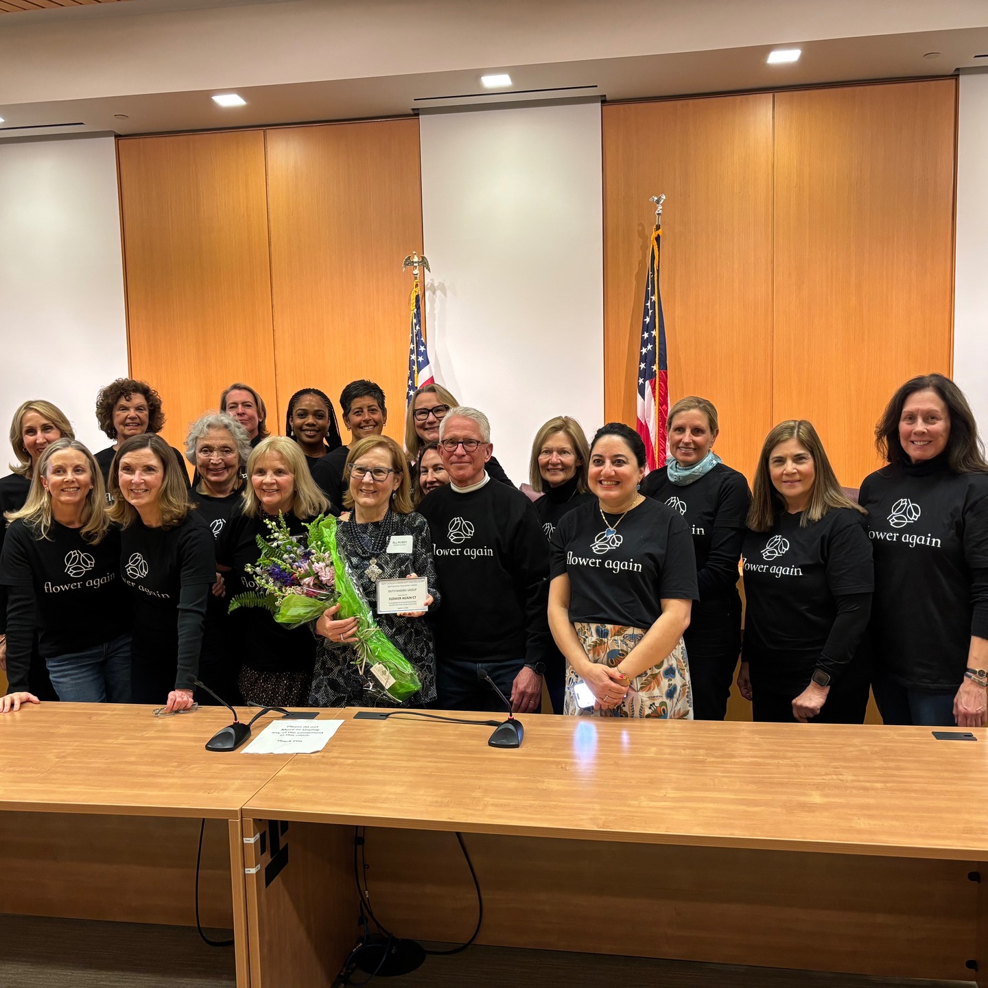 We were SO delighted to accept an award for OUTSTANDING GROUP by the New Canaan Community Foundation recently. We were recognized for our work of delivering flowers & visiting with folks who could use an unexpected gift of cheer....those in nursing homes, hospice care or seniors living in independent facilities. We were very honored to be acknowledged for our work in New Canaan & throughout Fairfield County...inspiring us as we prepare to kick-off our next season of repurposing flowers for 2026.👏👏👏 @newcanaancommunityfdn