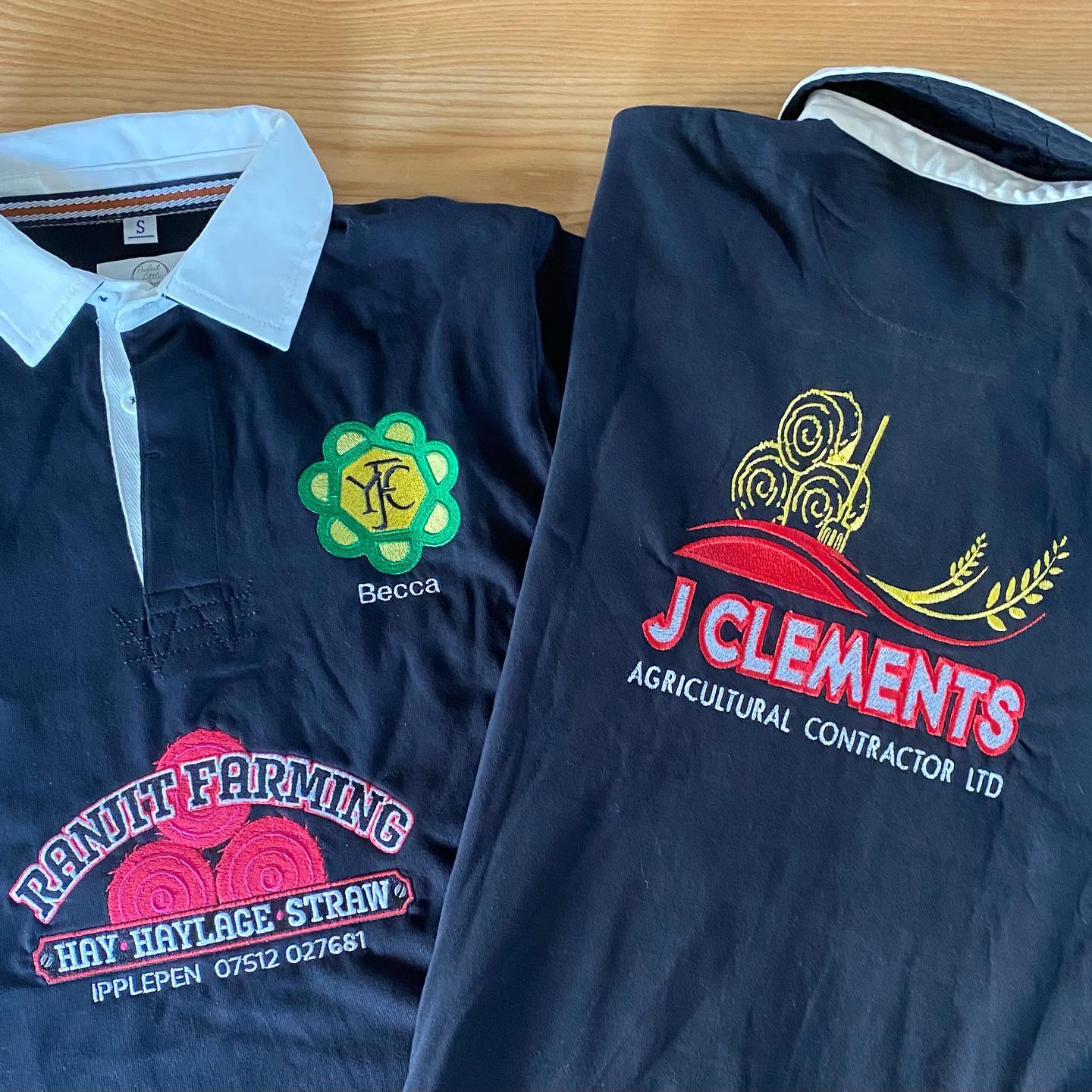 2 full boxes of rugby tops for @totnesyfc #embroidery #embroider #youngfarmers #yfc #totnesyfc #clubclothing #workwear #personalisedclothing #farmers #backbritishfarming #perfectlittledesigns #totnes #kingsbridge #dartmouth