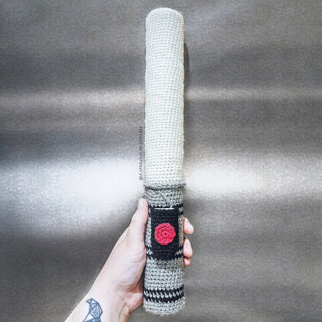Turn on the lightsber by pressing down on the three scroll buttons and slowly slide across! ➡️✨️
Wow, this was a mission to configure 🥵 I had set myself the challenge of making a mini light-up lightsaber for my brothers Christmas gift, and it took a lot of tweaking to make sure it was feasible!
I spent a lot of time twirling lights around and around my walking stick, just to make sure they to sat in the right position in the plastic tube 🌀 I also had to feed the battery wire through the yarn at the right height so it could sit in the 'switch' pouch, making it easy to change the batteries 🔋 there was A LOT of trial and error! 😅
But DAYUM! The effect the lights have has made it all 100% worth the stress! 🗡💙✨️
I used the pattern by @the_crocheting_mom as a guideline, which was super helpful!
Now, to make a red one so me and brother can have jedi battles 😜
.
.
.
.
.
.
.
.
.
.
.
.
.
.
#crochet #crochetersofinstagram #crochetlover #crochetaddict #crochetlove #crocheter #crochetlife #crochetinspiration #amigurumi #crochetlover #amigurumicrochet #amigurumitoys #amigurumilove #amigurumipatterns #crochetplushie #crochetstuffies #yarnlovers #yarnaddict #yarnlife #yarnlove #lightsaber #starwars #crochetlightsabers #crochetstarwars #jedi #bluelightsaber #crochetjedi #jedimaster #starwarsnerd #fibreartist #fibreart