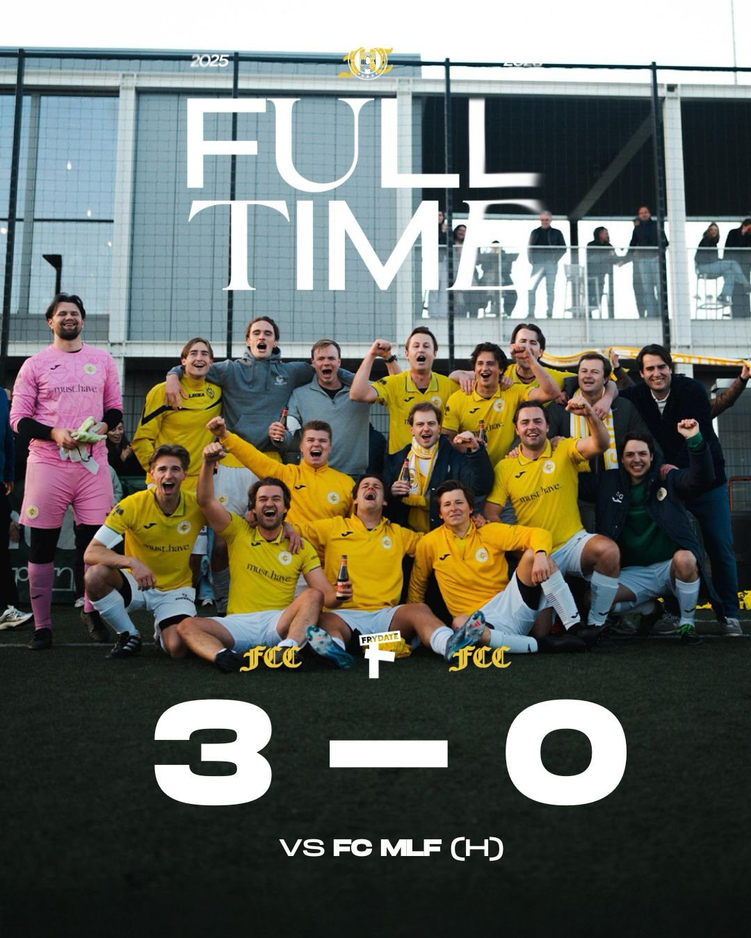 Statement Win. Fort Lippens. Thank you, zupporters ๐ค
#derby #win #match #knokke #collins
