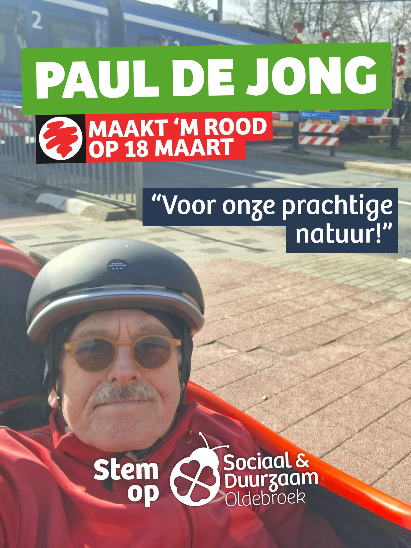 Paul de Jong maakt 'm rood voor onze prachtige natuur!