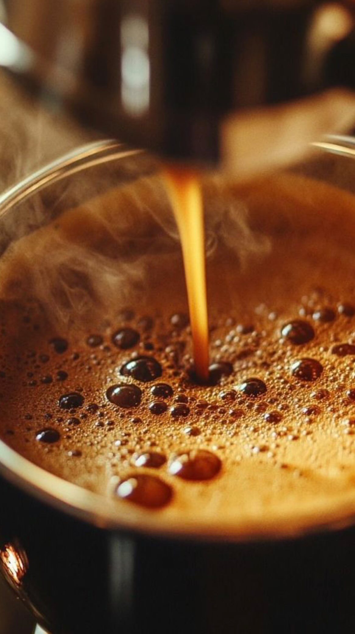 Just your friendly neighborhood baristas doing very serious training…
Whipped cream topping.
Eyes closed.
4 & 6 month experience levels. ☕️