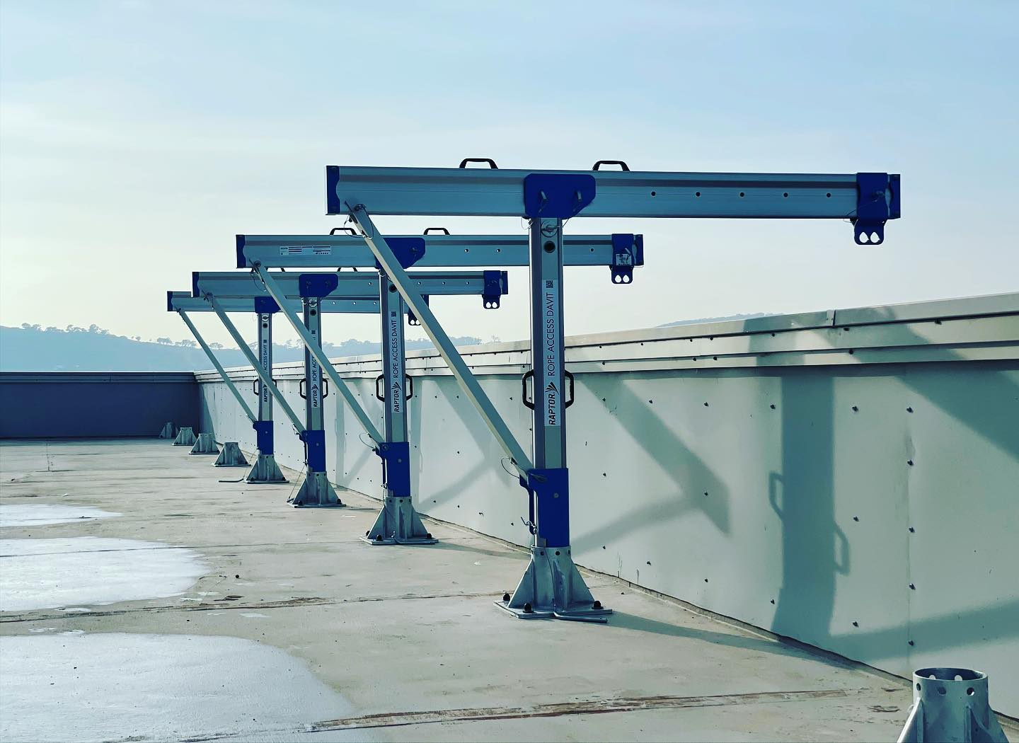 Rope Access Engineering is proud to be the first supplier in Canberra to install this great #Sayfasystems #davitarmsystem. This system will be put straight to use with plenty of #facademaintenance and #windowcleaning. No matter what your requirements are, Rope Access Engineering can design, supply and install the perfect system. #workingatheights #abseiling #buildingmaintenance #ropeaccessaroundtheworld #roofsafety #wearecbr #ropeaccessengineering #keepingcanberraclean