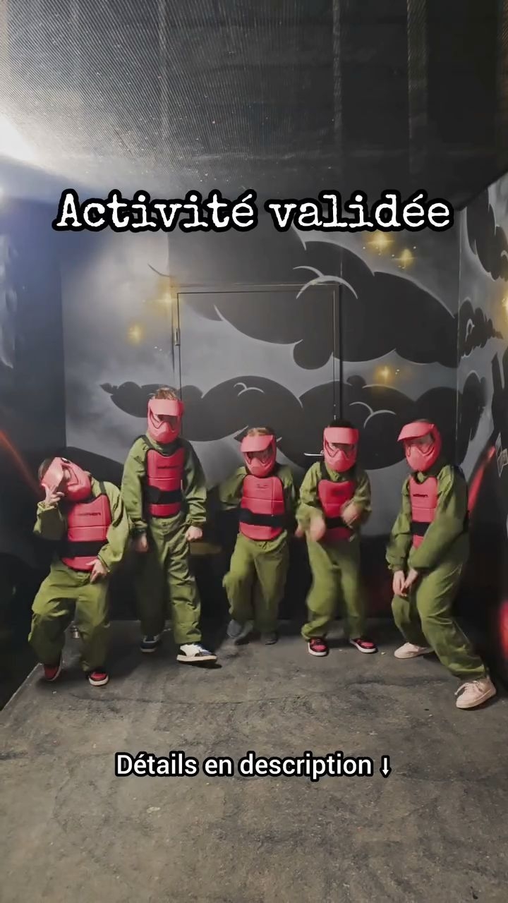 🔥ℹ️ɪɴꜰᴏꜱ⬇️🤩
🎯 On a testé Paintball Adventure à Bienne… et c’est validé par toute la famille ! ✅️
C'était notre sortie avec les cousins et tout le monde s'est éclaté 😆
(sans jeux de mots🤭)
🔋Activité fun et pleine d’adrénaline, parfaite pour se défouler entre amis, en famille 🚀
🥷 Accessible aussi aux enfants dès 8 ans
🔫Terrains 100% indoors
🛡️ Équipement et encadrement fournis
⏳️Session de 30min (avec une pause)
💵 28.-/enfant - 43.-/ adulte (30min)
📍 À Bienne - facile d’accès - Tissot Arena
Tu as déjà testé? 🥷🔥
Activités famille | Bienne | Explore ma Suisse 🇨🇭