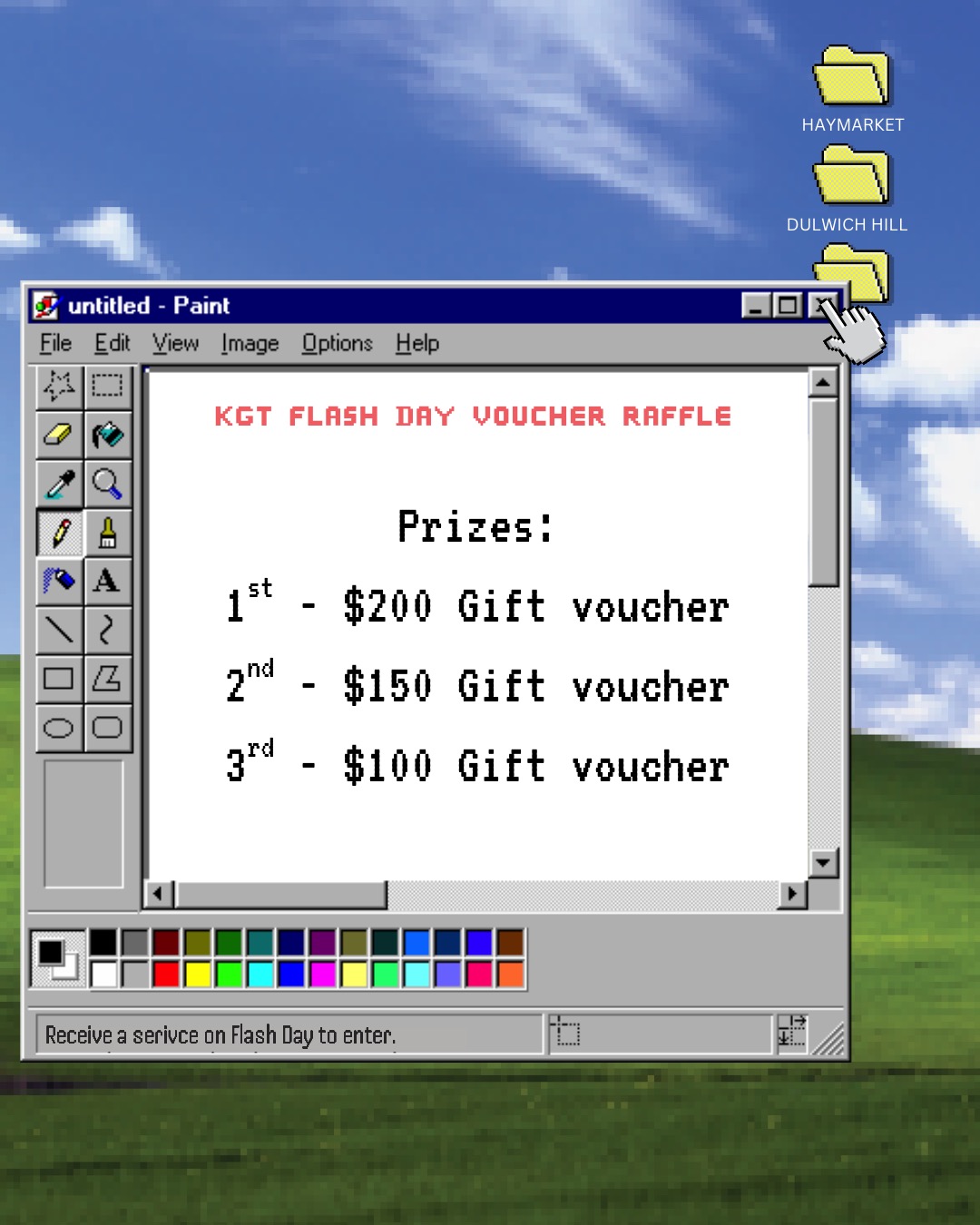We will be hosting a special raffle during our upcoming flash day event and you could win a voucher to use with us!
How does it work:
1. Get a tattoo, piercing or tooth gem during the two days of our event.
2. You’ll receive one raffle entry per person.
3. You will have one year to use the voucher.
4. The voucher cannot be exchanged for cash or gifted.
5. Must be 18+ years old.
*Winners will be randomly drawn and announced on March 30th 1pm*
FLASH WEEKEND DETAILS
📍HAYMARKET: Saturday 28th of March 11AM - LATE
Level 2/92 Hay St, Haymarket NSW 2000
📍DULWICH HILL: Sunday 29th of March 10AM - LATE
Shop3/467-469 Marrickville Rd, Dulwich Hill NSW
2203