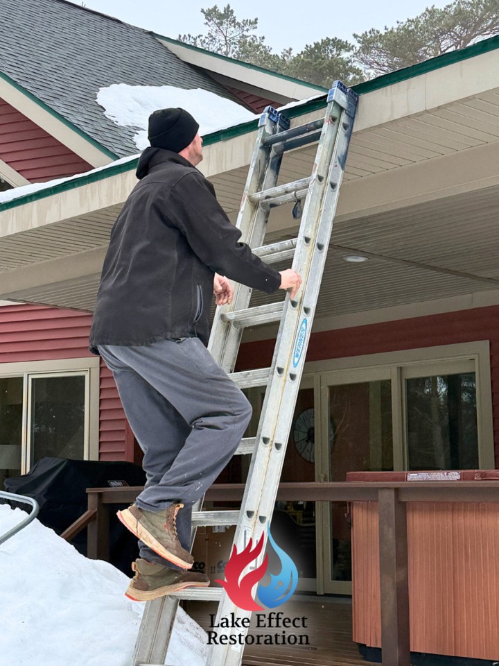 If you did not have the luck of the Irish this St. Patrick’s Day and winter weather left you with storm damage, leaks, or a mess to clean up, Lake Effect Restoration is here to help.
From ice dams and burst pipes to water damage caused by heavy snow and storms, our team is ready to respond and restore your property quickly and professionally.
Do not let winter damage linger. Call Lake Effect Restoration for 24/7 disaster response at (231) 883 4183.