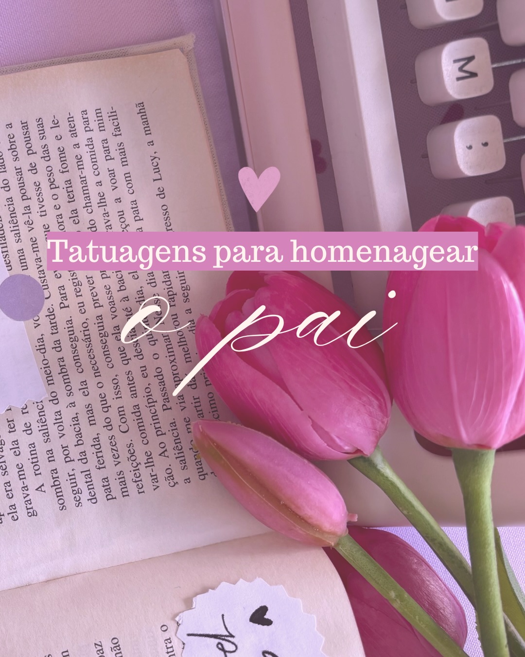 Inspirações de tatuagens feitas em homenagem ao pai 💖 Como seria a tua tattoo para o teu pai? Conta aqui nos comentários!
Aproveito para deixar já os meus votos de um feliz dia para todos os pais 💕