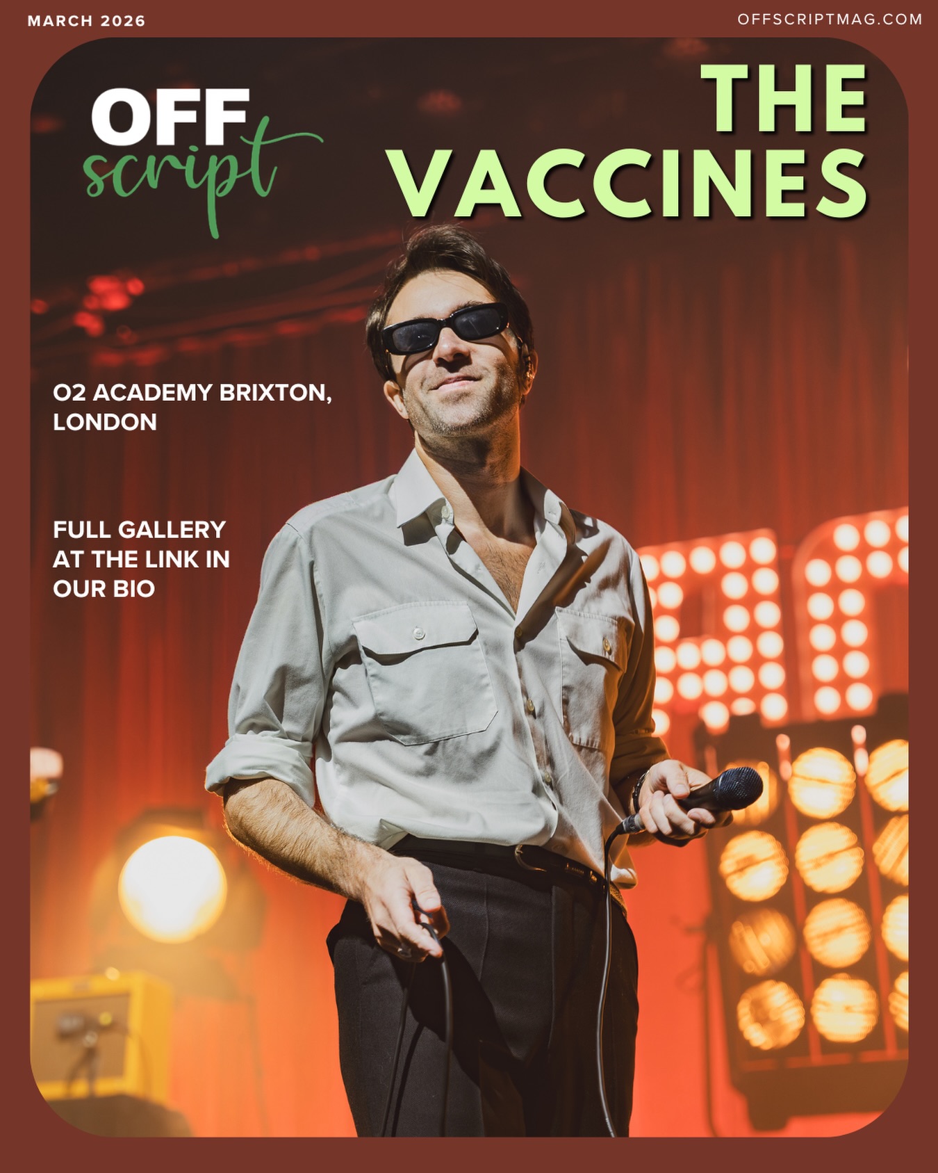 @thevaccines at @o2academybrix 🎸✨
Link to full gallery in our bio!
📸 @lolalilymedia
———————————————
#thevaccines #concert #concertphotography #livemusic #musicmagazine