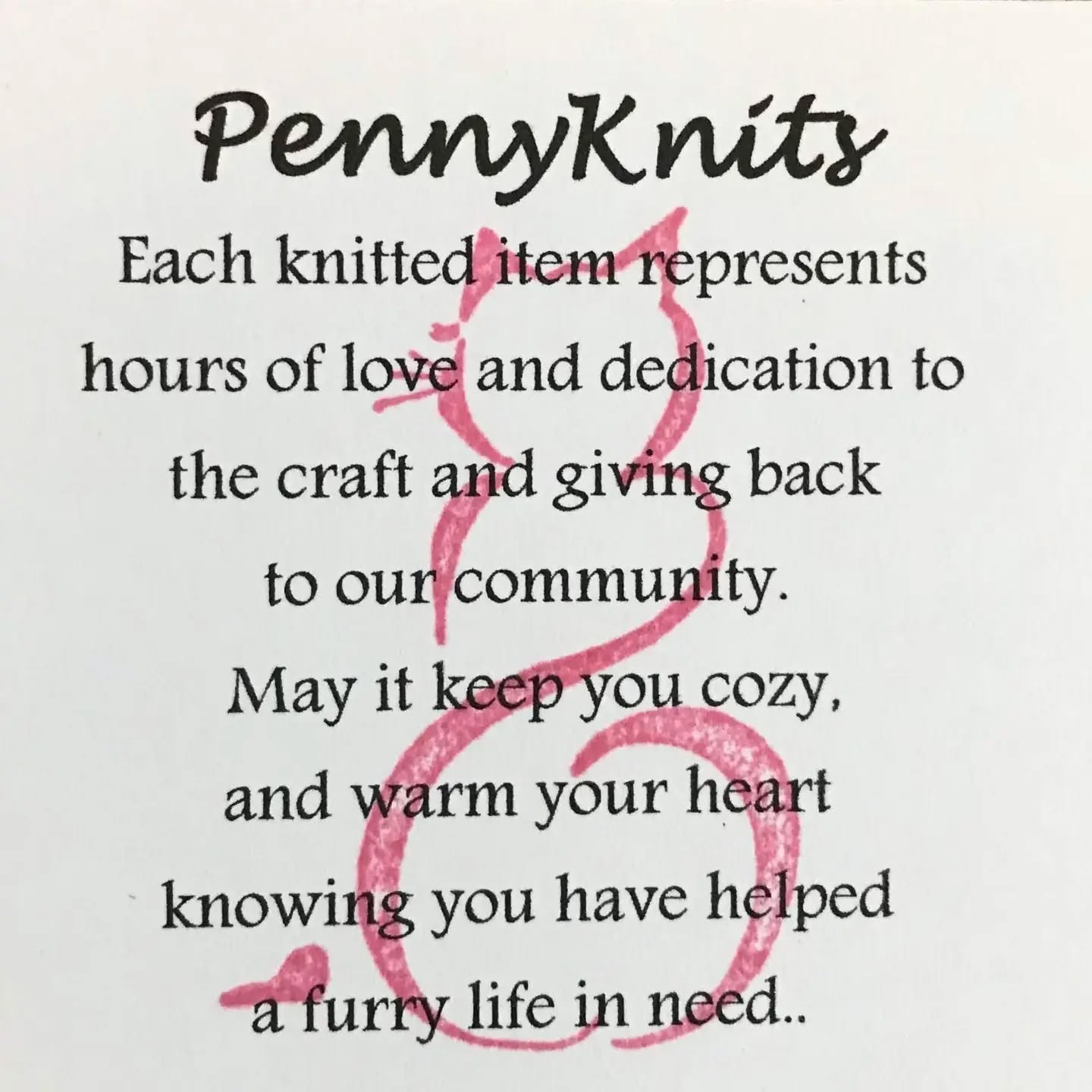 This year, I wanted to find a way to give back to my community. So I teamed up with my mom, Penny, to help raise some funds for @fixed_fur_life , especially heading into these cold months when so many babies will be in need of help.
Fixed Fur Life is an organization that is near and dear to my heart. They are a non profit organization that takes in strays, providing health care and safe lodgings until they are ready to be adopted into loving furever homes.
I took advantage of Penny's mad knitting skills and had her create some beautiful pieces to keep you warm this winter!
We have a limited quantity of handmade socks, mitts, headbands, and dish cloths up for sale. Roughly 18 hours goes into one pair of socks, Penny has been working hard this past year, putting her whole heart into everything she knits.
100% of the funds made from this will go straight to Fixed Fur Life and the animals that they help.
I will be selling PennyKnits in the clinic. Keep in mind I am a one woman act and the clinic door is locked while I am with patients. However, feel free to message me through Instagram, by email at movewellbelleville@gmail.com, or by phone at 613-967-7887, if you would like to set up a time to pop by and check them out!
Socks- 35
Mitts- 20
Headbands- 15
Washcloths- 5