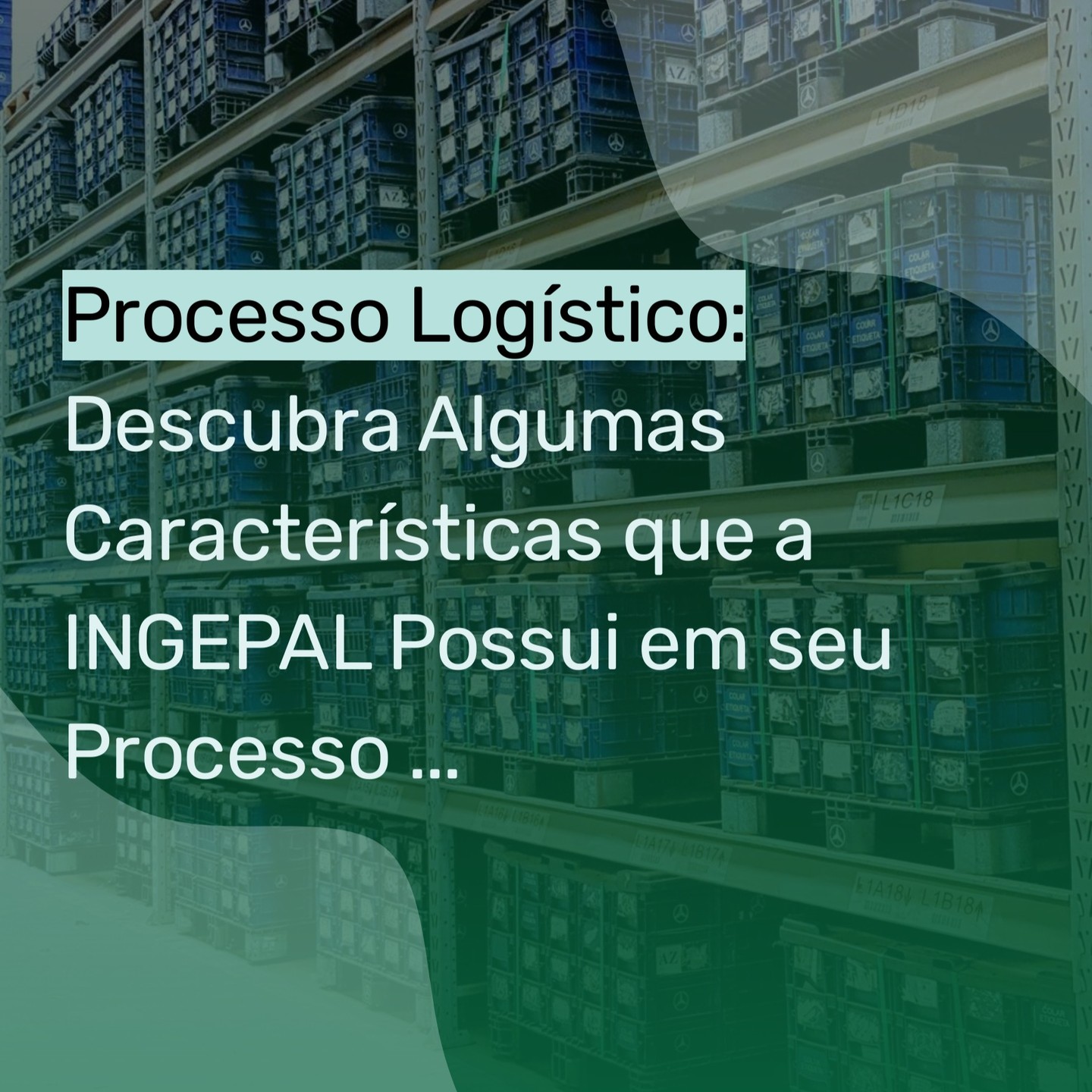 Processo Logístico: Descubra Algumas Características que a INGEPAL Possui em seu Processo...
1. Sistema Informatizado: Rastreabilidade assegurada em cada fase do processo produtivo até a entrega 🖥️
2. Frota Própria de Veículos: Garantia de Disponibilidade e Rastreabilidade da Carga em Tempo Real 🚚
3. Soluções: Atendimento às necessidades específicas de cada cliente ou produto, oferecendo soluções para garantir a integridade dos fixadores 💡
4. Tecnologia e Capacidade de Trabalho em Sistemas: KANBAN, FIFO, MILK RUN, JUST IN TIME ⚙️
5. Embalagens Retornáveis ou Renováveis: Compromisso com o Meio Ambiente e a Sustentabilidade da Cadeia Logística ♻️
6. Capacidade de Armazenamento:
São Mais de 500 posições de estoque com capacidade de armazenar mais de 500 toneladas de fixadores 📦
#logística #processologístico #ingepal #tecnologia #sustentabilidade #soluções #rastreabilidade