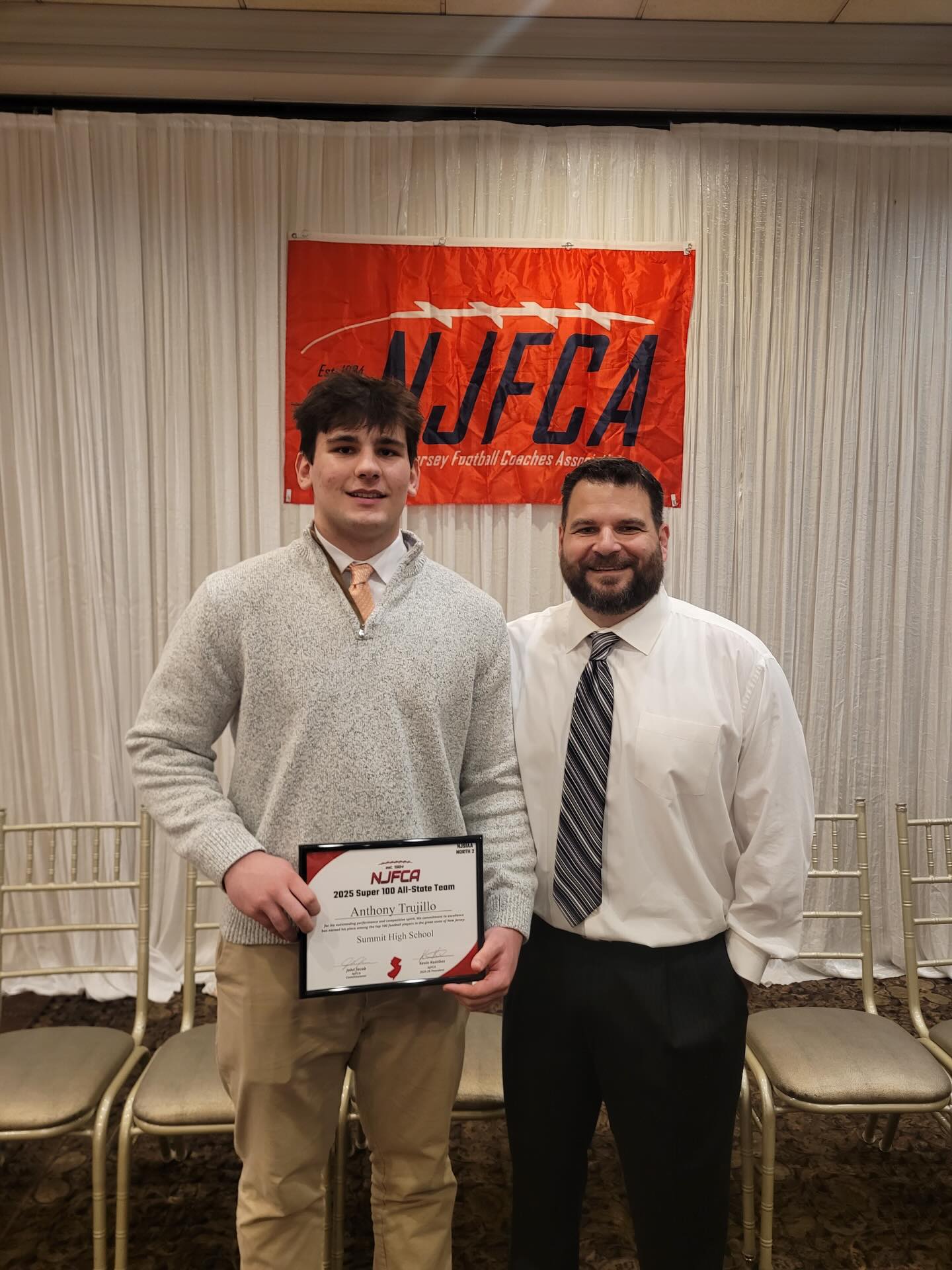 Anthony was selected for the Super 100 All State Team.