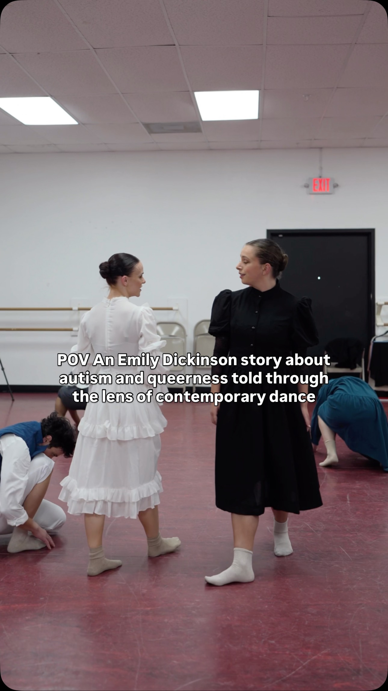 Tune in from anywhere in this world 🌎Digital Tickets are available if you can’t make it in person! Come see this special world premiere “The Woman in White” by Martin Roosaare-Flowers this weekend in our performance, Seasons. Link in bio @azaraballet #dancers #wlw #autism #queerlove #neurodivergent