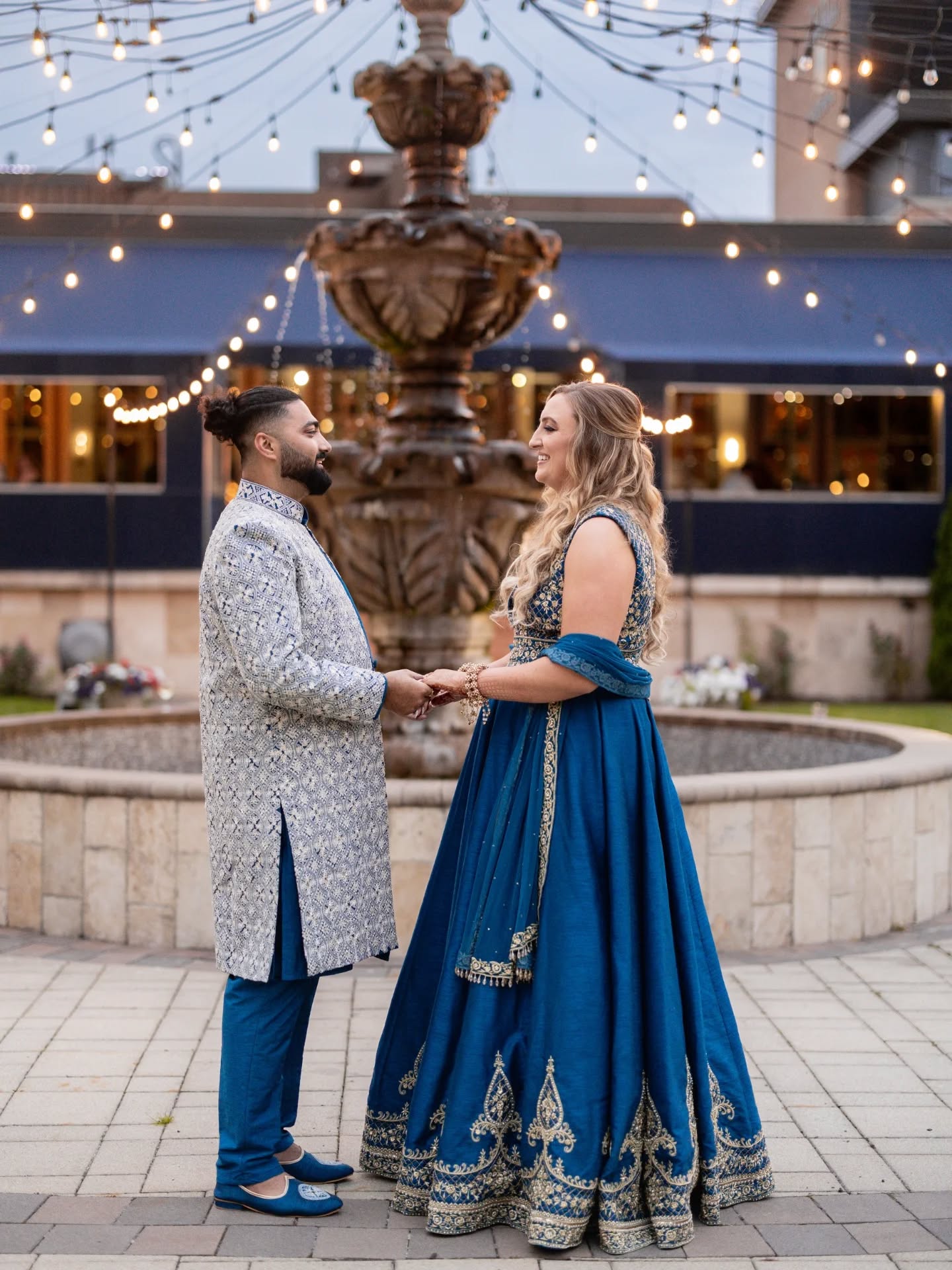 Dana and Subik's sangeet look❤️❤️
Outfits:@crossoverchicago
Photography:@wsphotography.us
HMUA:@thefacepro
Planner:@dreameventsbysonya
Bride:@dlew_32
Groom:@subikpokharel
To design your bridal or partywear outfit
Email:mandeep@crossoverchicago.com