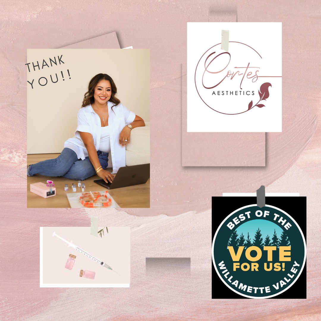 Happy to announce that I was nominated again for Best of the Willamette Valley in the Med-Spa category as well as Woman Owned Business 🎉 I’m beyond grateful for all my amazing clients and family that nominated me ❤️
Now let’s get voting! Link in my bio
And don’t forget to vote daily 😊✨💕
Con gusto les anuncio que he sido nominada nuevamente a Mejor Centro Médico-Spa del Valle de Willamette, así como a Mejor Negocio Propietario de Mujer. Estoy inmensamente agradecida con todos mis increíbles clientes y familiares que me nominaron. ❤️¡Ahora, a votar! El enlace está en mi biografía. Y no olviden votar a diario.🤗✨💕