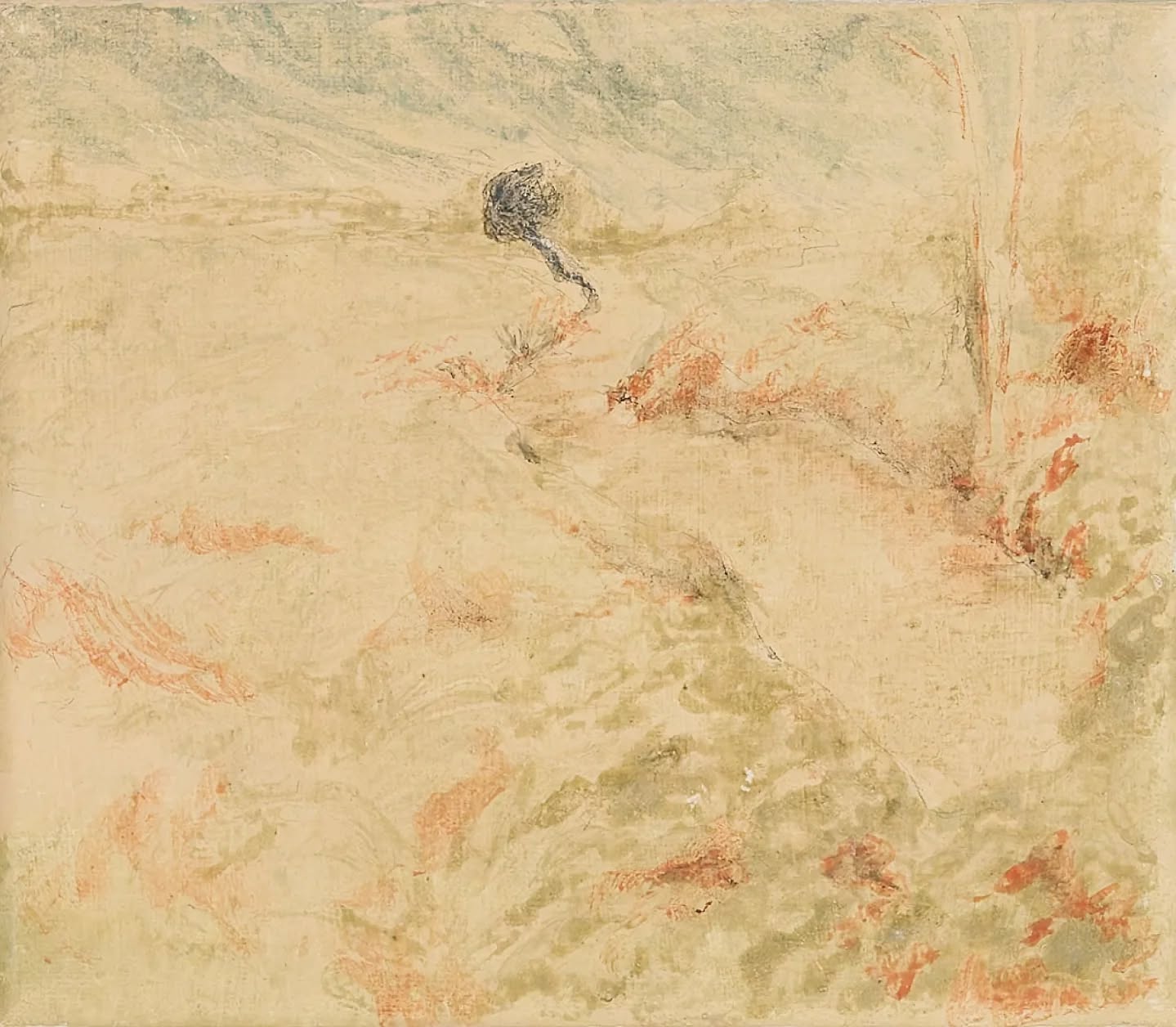 Komende zondag, 22 maart is de finissage van mijn tentoonstelling in Hilvaria Studio's. Van harte welkom op deze middag voor het oog en het oor.
Programma:
14:00 accordeonconcert van @claudiojacomucci
14:30 kunstenaarsgesprek tussen Tineke Schuurmans en Thijs Segers in de vorm van een wandeling door de tentoonstelling.
15:00 filmvertoning Hilvaria Studio's 60 jaar.
14:00 - 18:00 het museumcafé is geopend voor een hapje en een drankje.
De verschijning, 2025
Tempera grassa op linnen
13 x 15 cm
Foto's: @_steig32