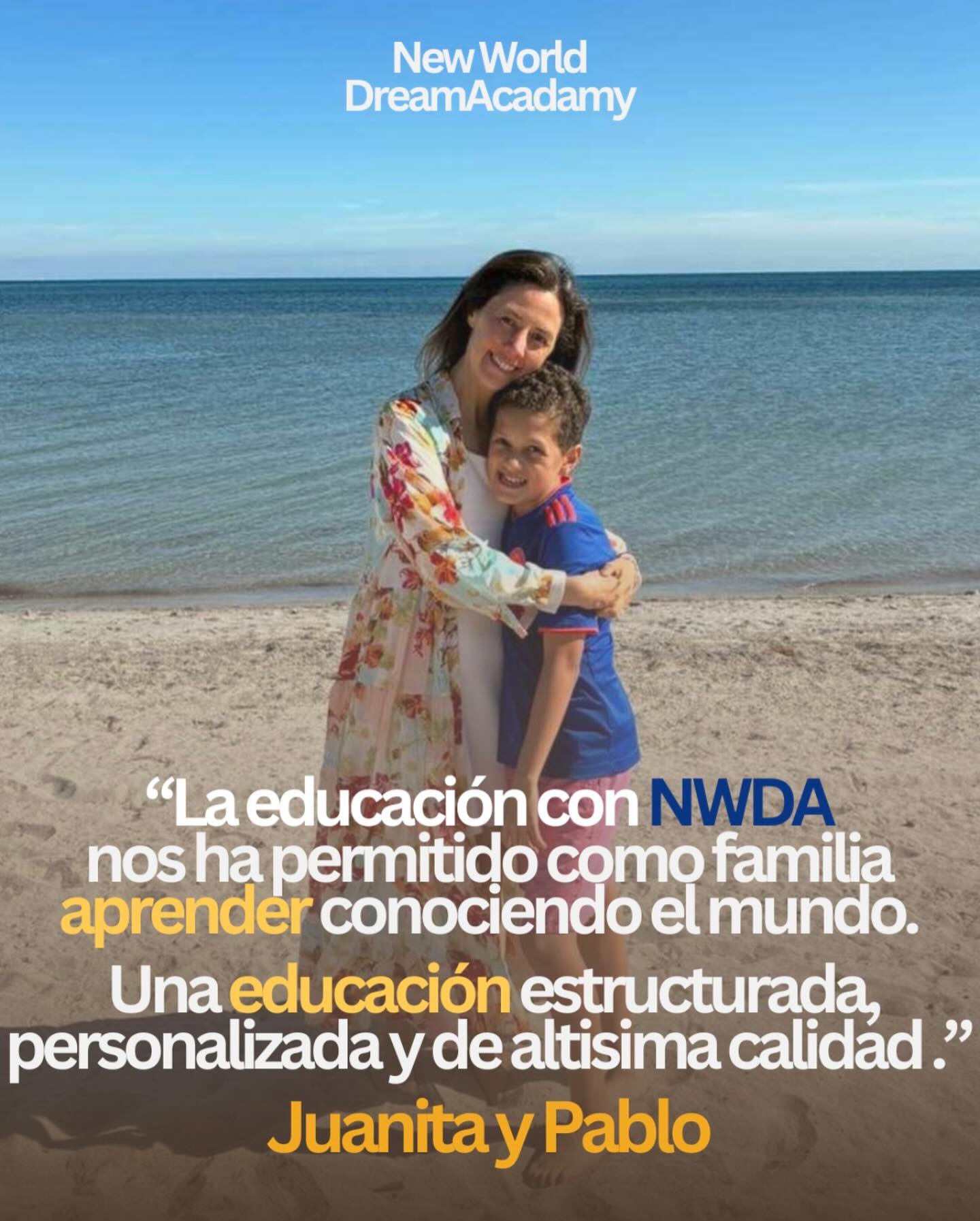 Testimonio de una mamá: Juanita y su hijo Pablo
En New World Dream Academy, creemos en una educación en casa que va más allá de lo tradicional:
una educación personalizada, estructurada y de alta calidad, que se adapta a cada familia y permite aprender desde experiencias reales 🌎
El homeschooling no solo transforma la forma de aprender, también transforma la forma de vivir en familia.
💬 Si quieres conocer cómo funciona nuestro modelo de homeschooling internacional, escríbenos por DM o deja un comentario y te contactamos.
#Homeschooling
#EducaciónEnCasa
#EducaciónPersonalizada
#NWDA