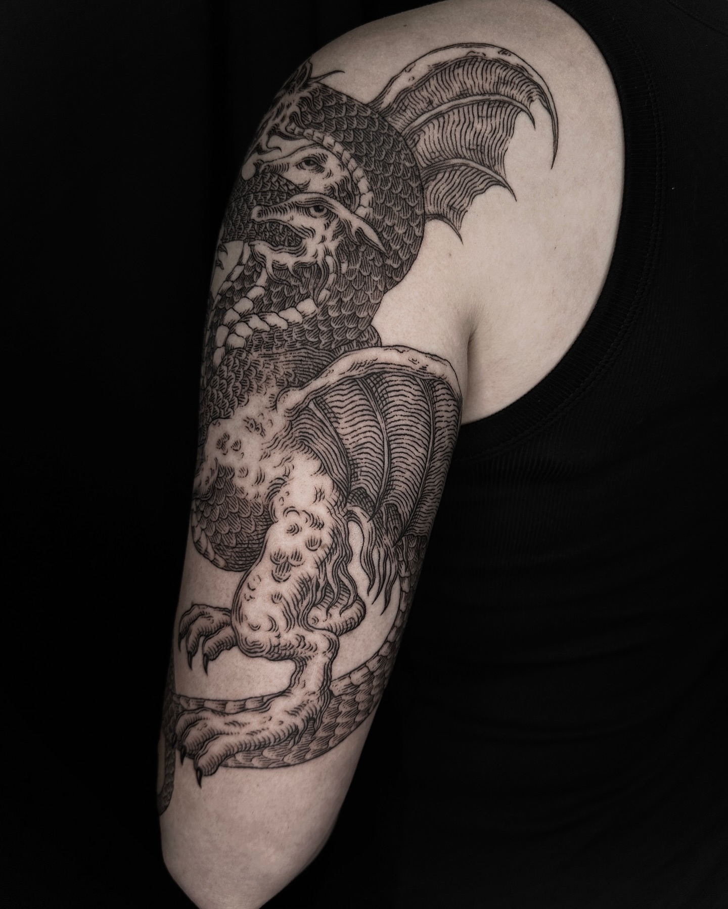 • HYDRA •
Thanks for trusting me with this project Morgan!
Inked @embersteel_studio