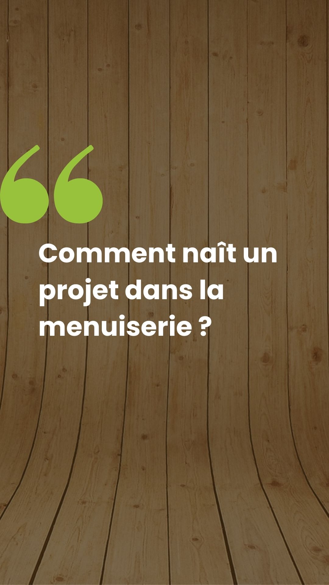 Chaque projet avance grâce à une organisation claire et un travail d’équipe solide.
Un projet en tête ? Contactez notre menuiserie pour en discuter🤎