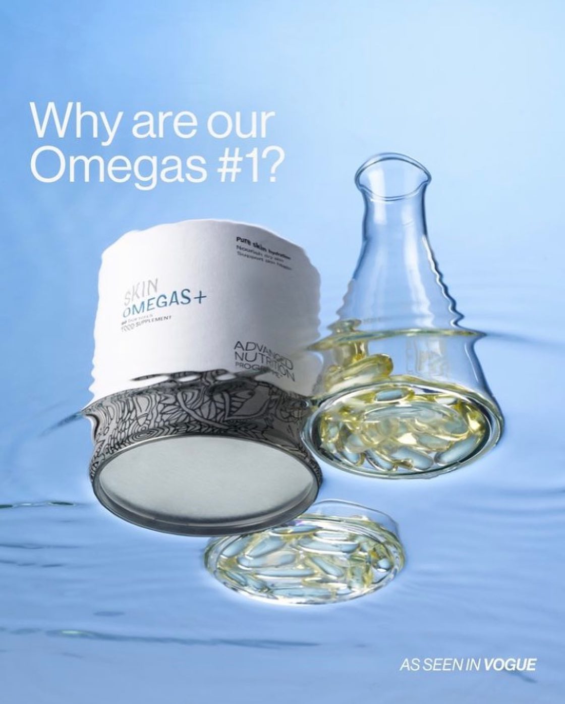 As the seasons change so does your skin. Our bestselling Skin Omegas+ is the key to radiant, hydrated skin with a scientifically proven synergy of nourishing omega 3 and 6 fatty acids, plus vitamin A! #advancednutritionprogramme#supplements#livebetter @beautiquechesterfield__