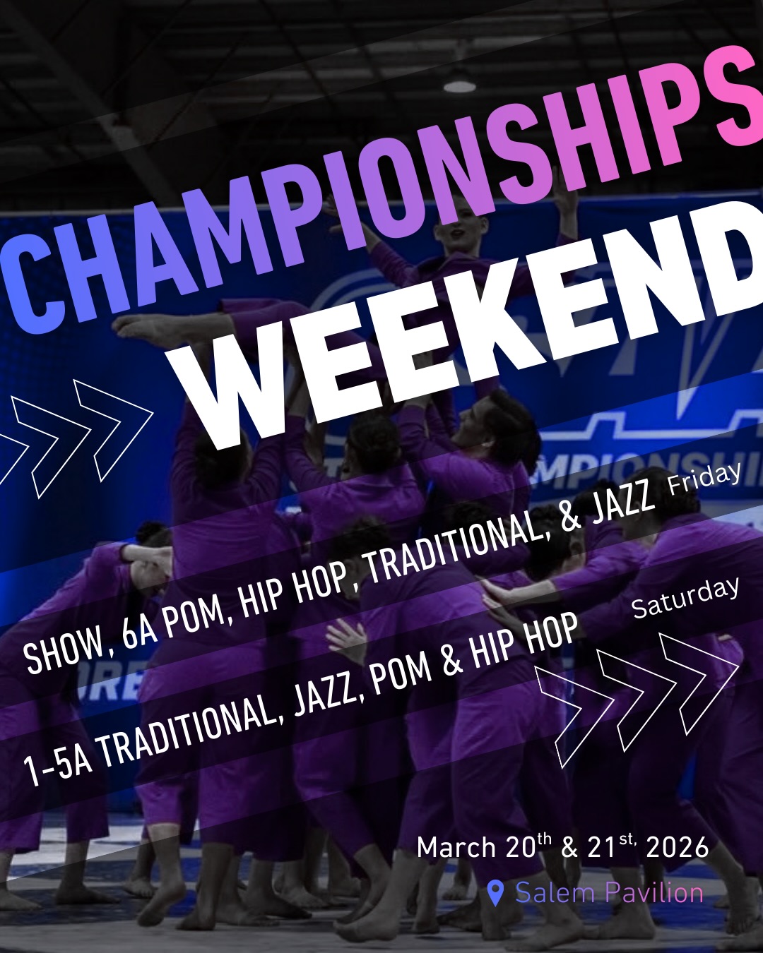 We are days away from the 2026 OSAA Dance and Drill State Championships! We are so excited to celebrate all of the teams and their hard work from this season. Last time - best time! Good luck everyone ๐
#state #championships #OSAA #danceanddrill