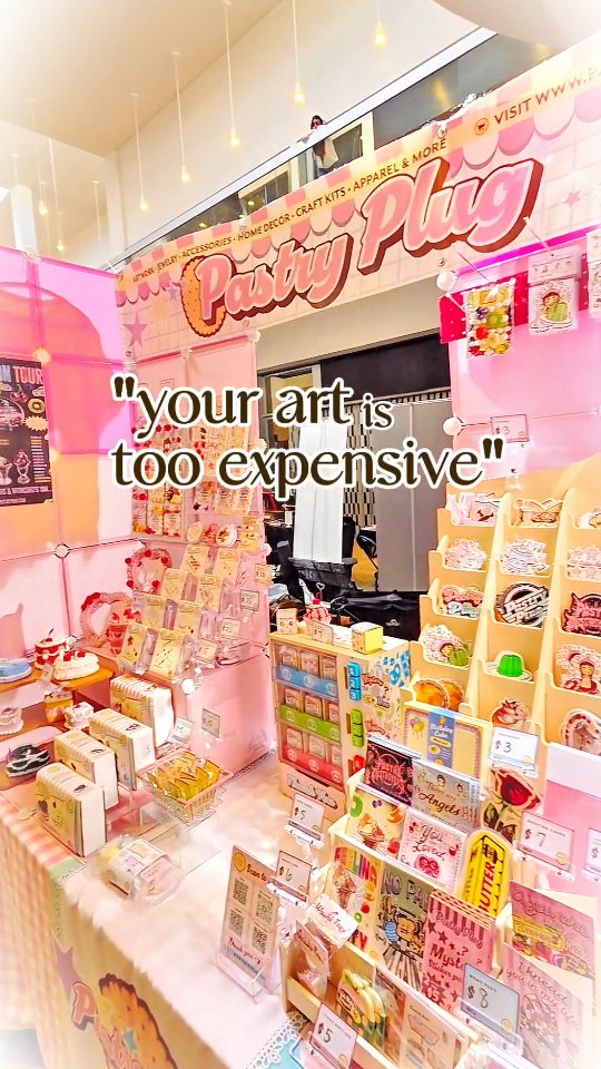 Please, don't say dammmn.... when you hear the price 🫤 #artistalley